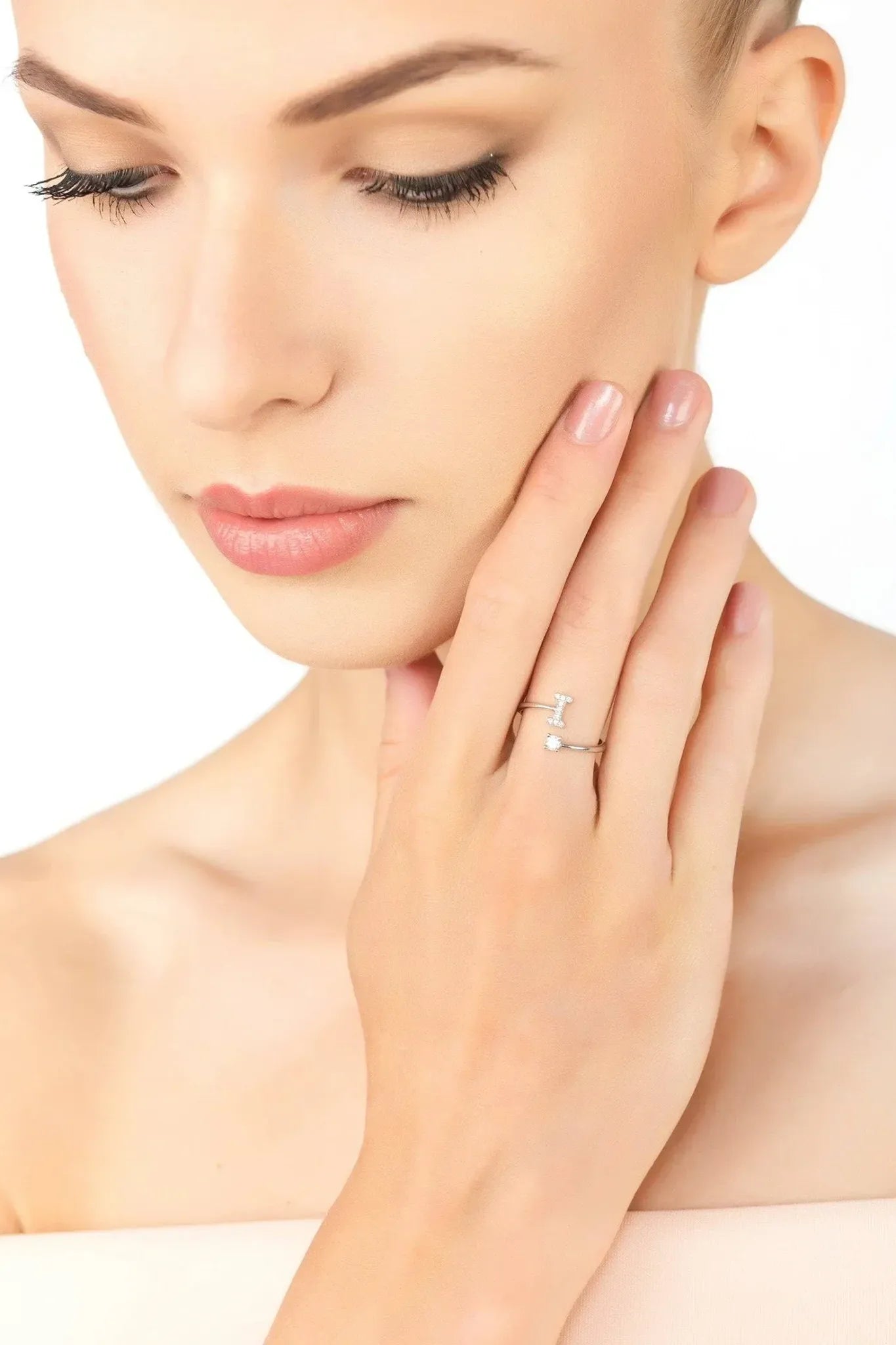 Initial Ring Silver I - LATELITA Rings