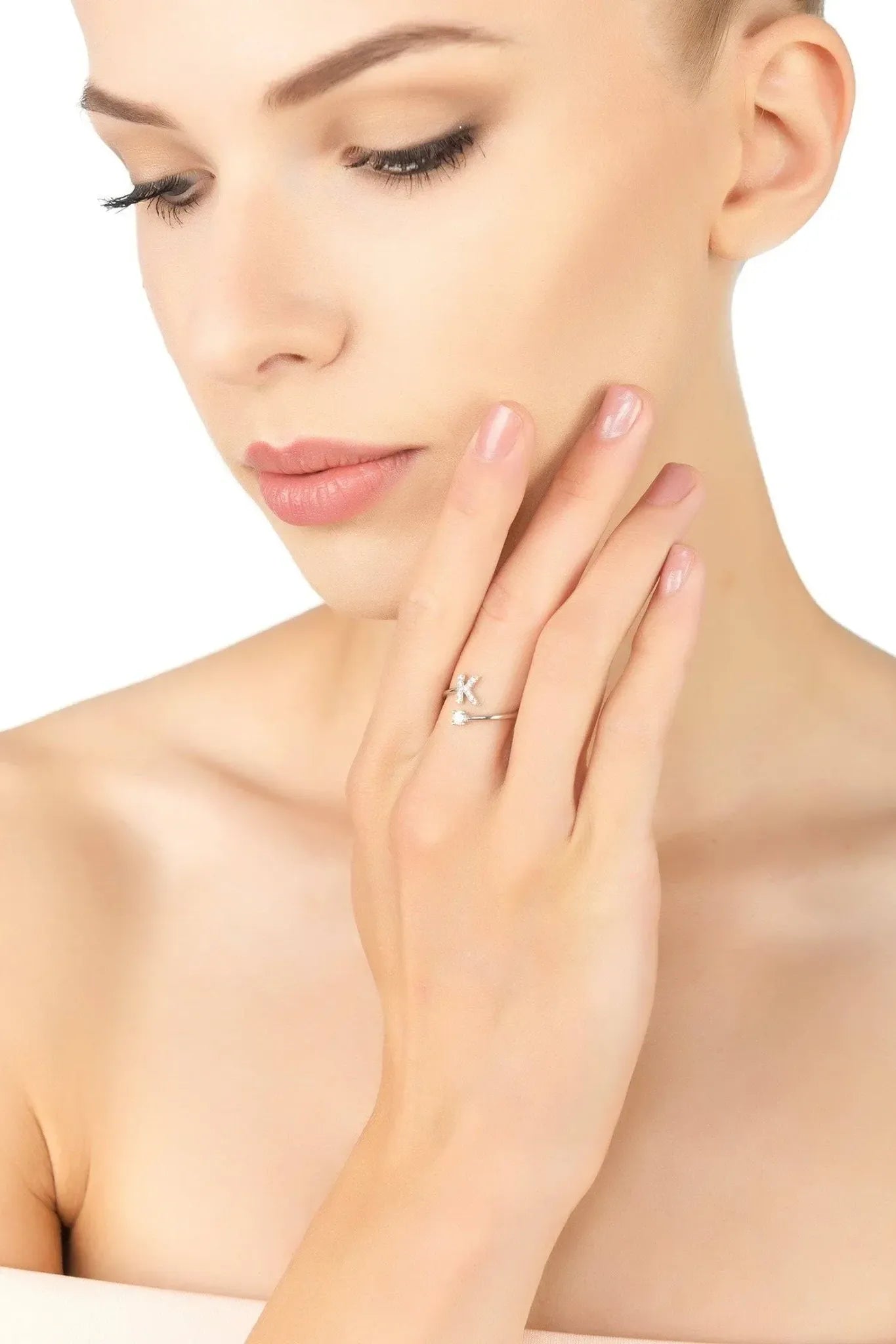 Initial Ring Silver K - LATELITA Rings