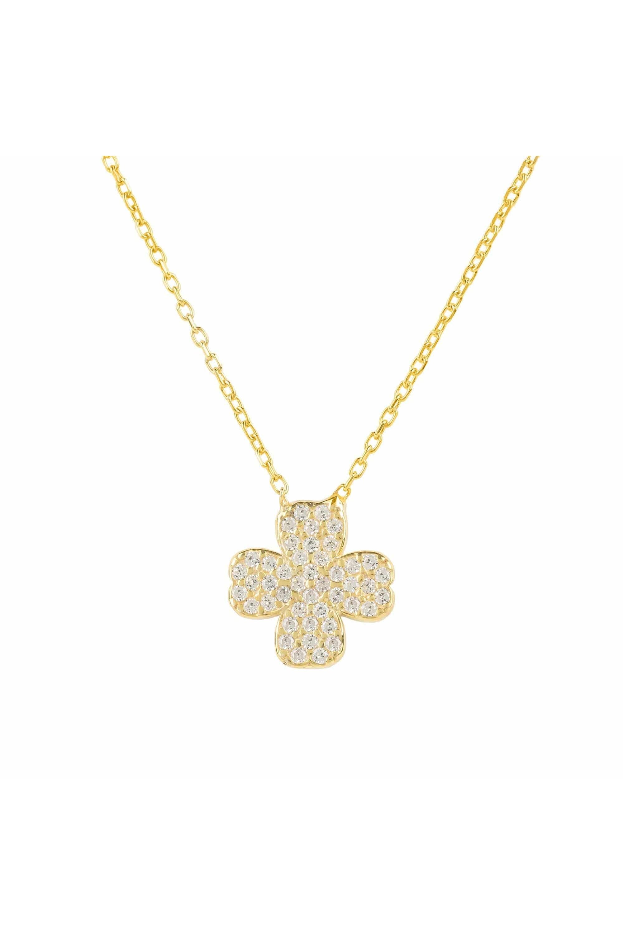Lucky Four Leaf Clover Necklace - LATELITA Necklaces