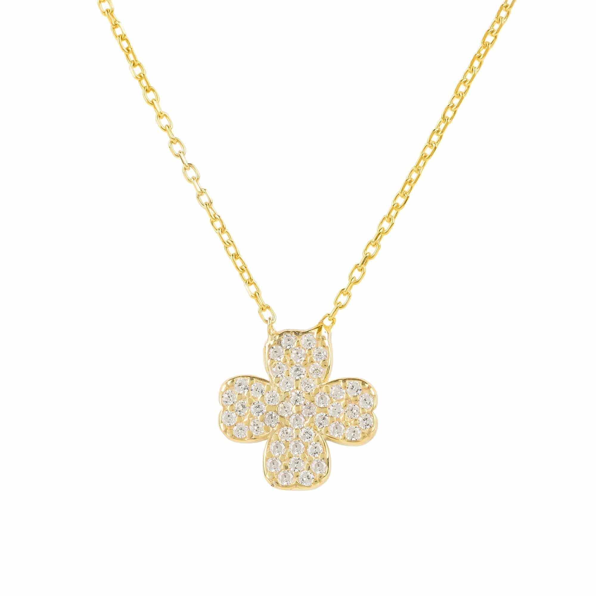 Lucky Four Leaf Clover Necklace - LATELITA Necklaces