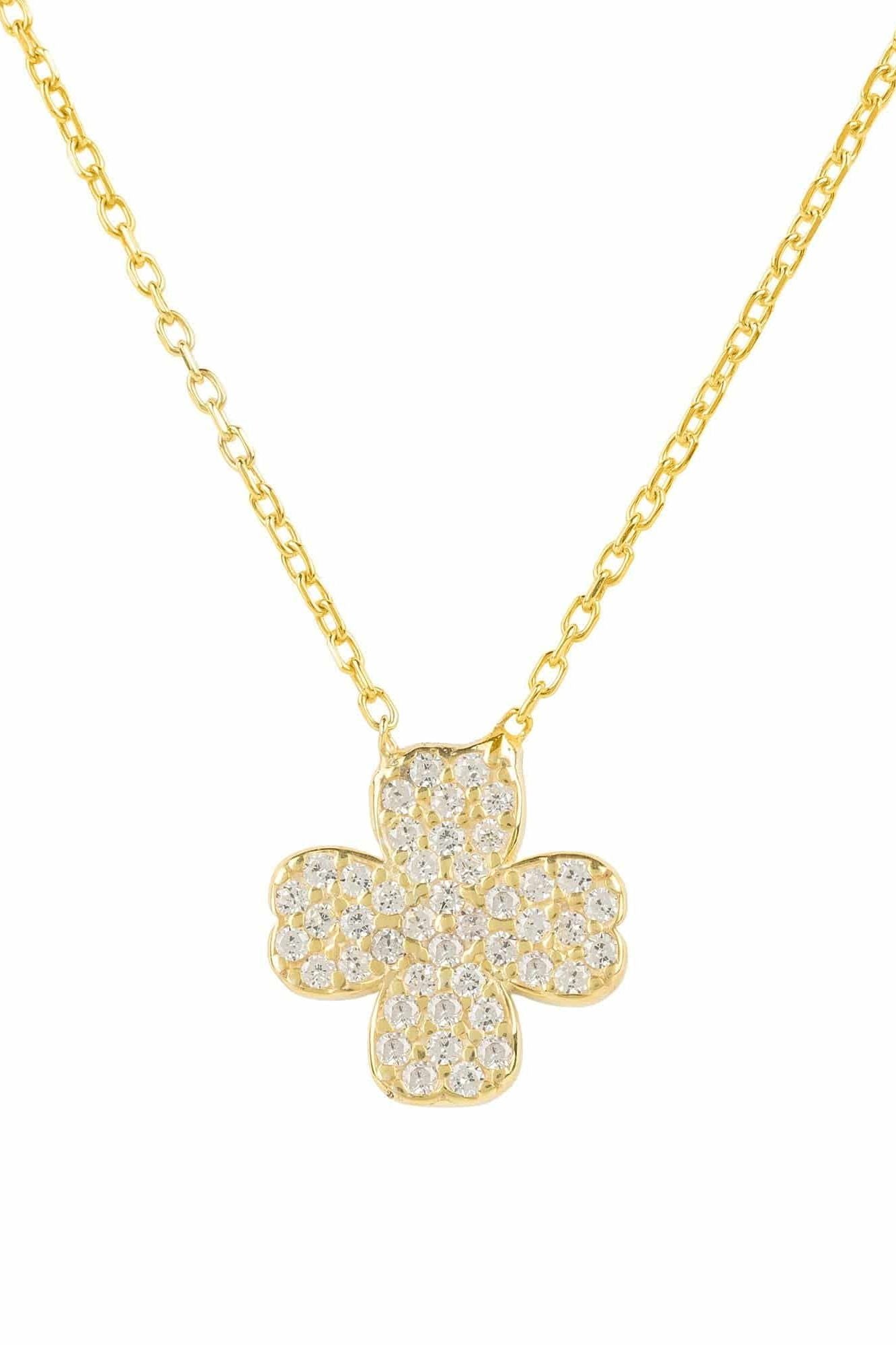Lucky Four Leaf Clover Necklace - LATELITA Necklaces
