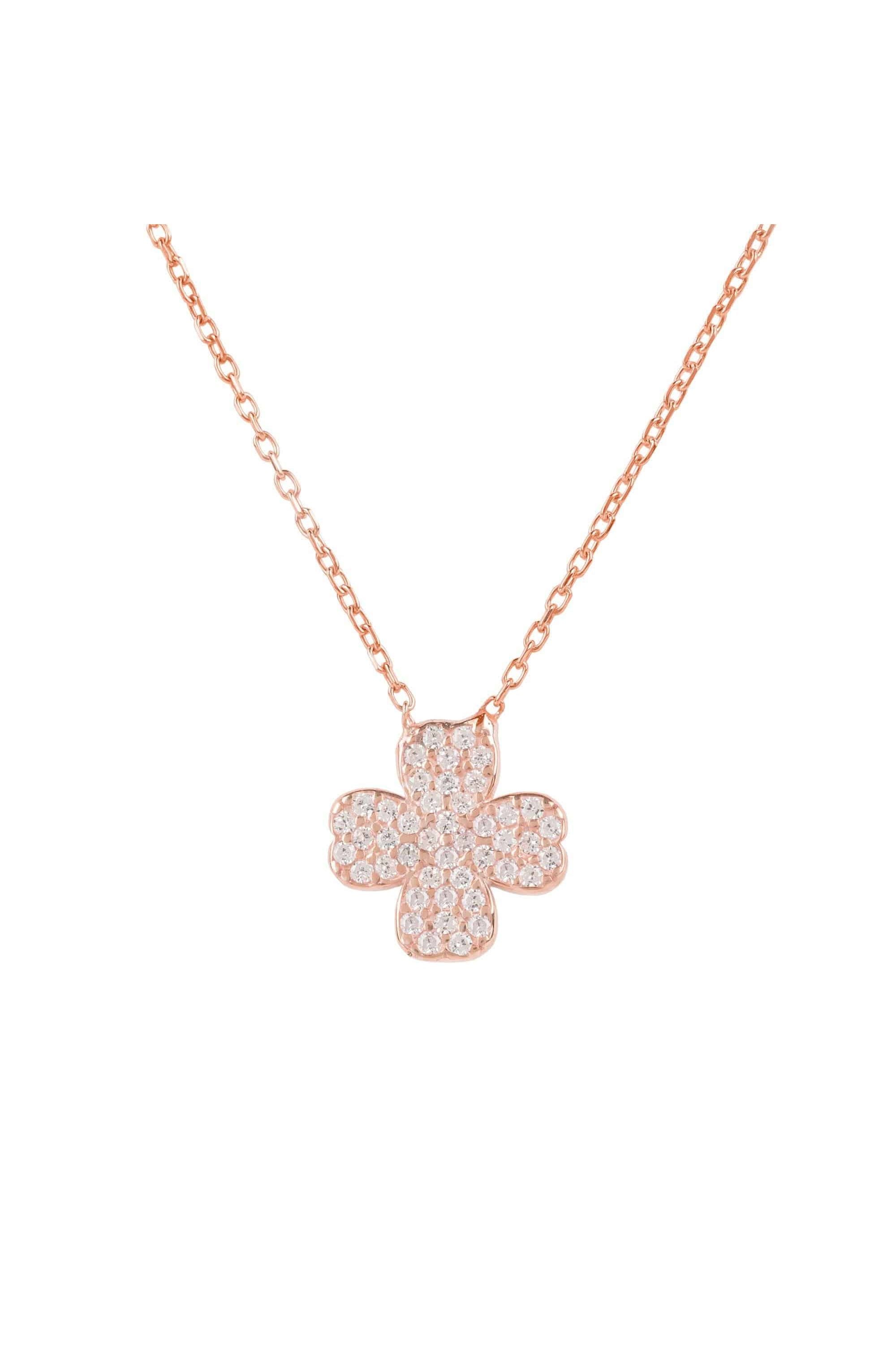 Lucky Four Leaf Clover Necklace - LATELITA Necklaces