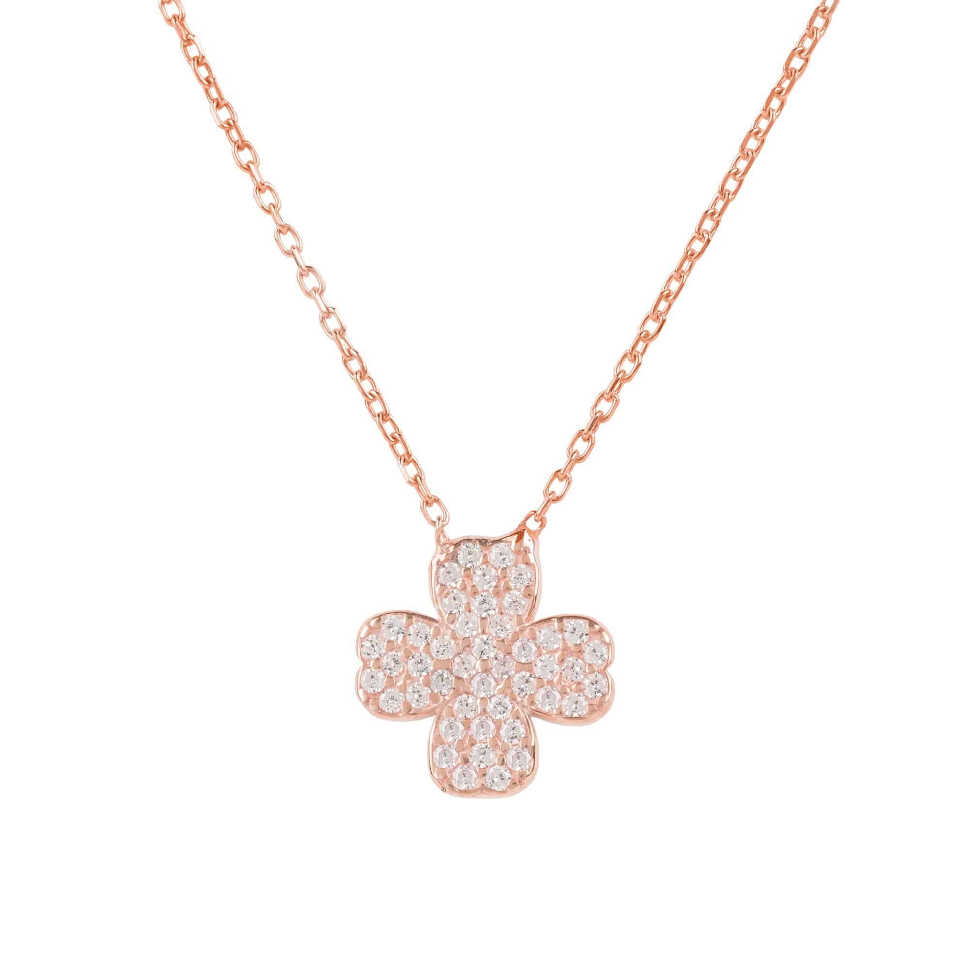 Lucky Four Leaf Clover Necklace - LATELITA Necklaces