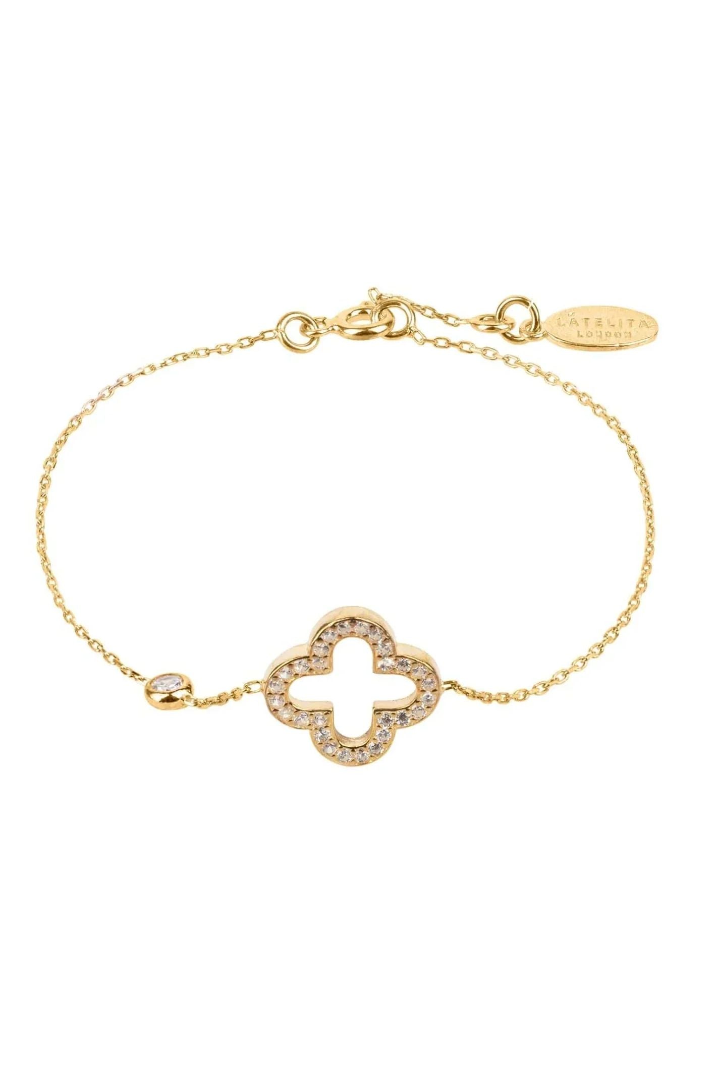 Open Clover Bracelet - LATELITA Bracelets