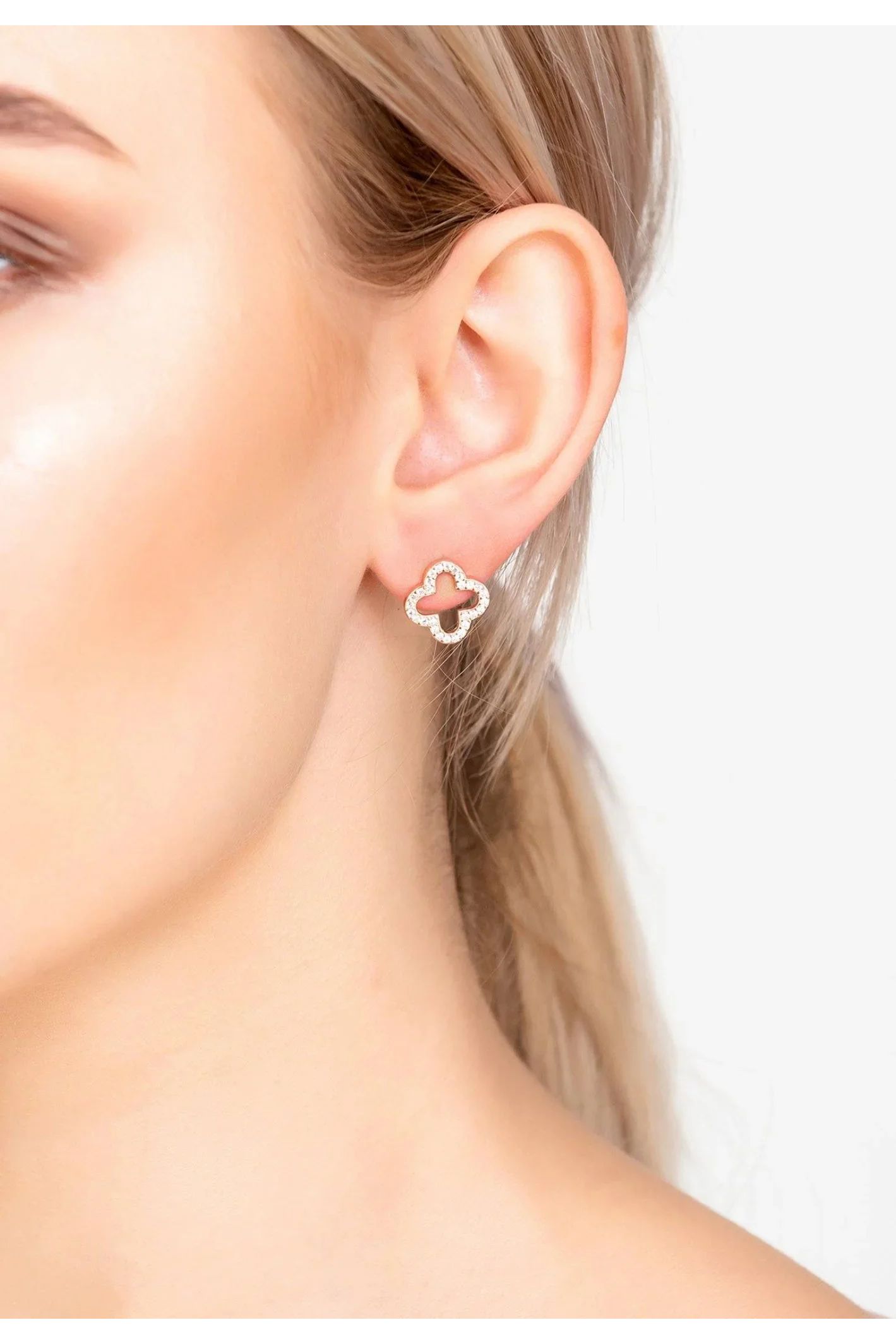 Open Clover Earrings - LATELITA Earrings