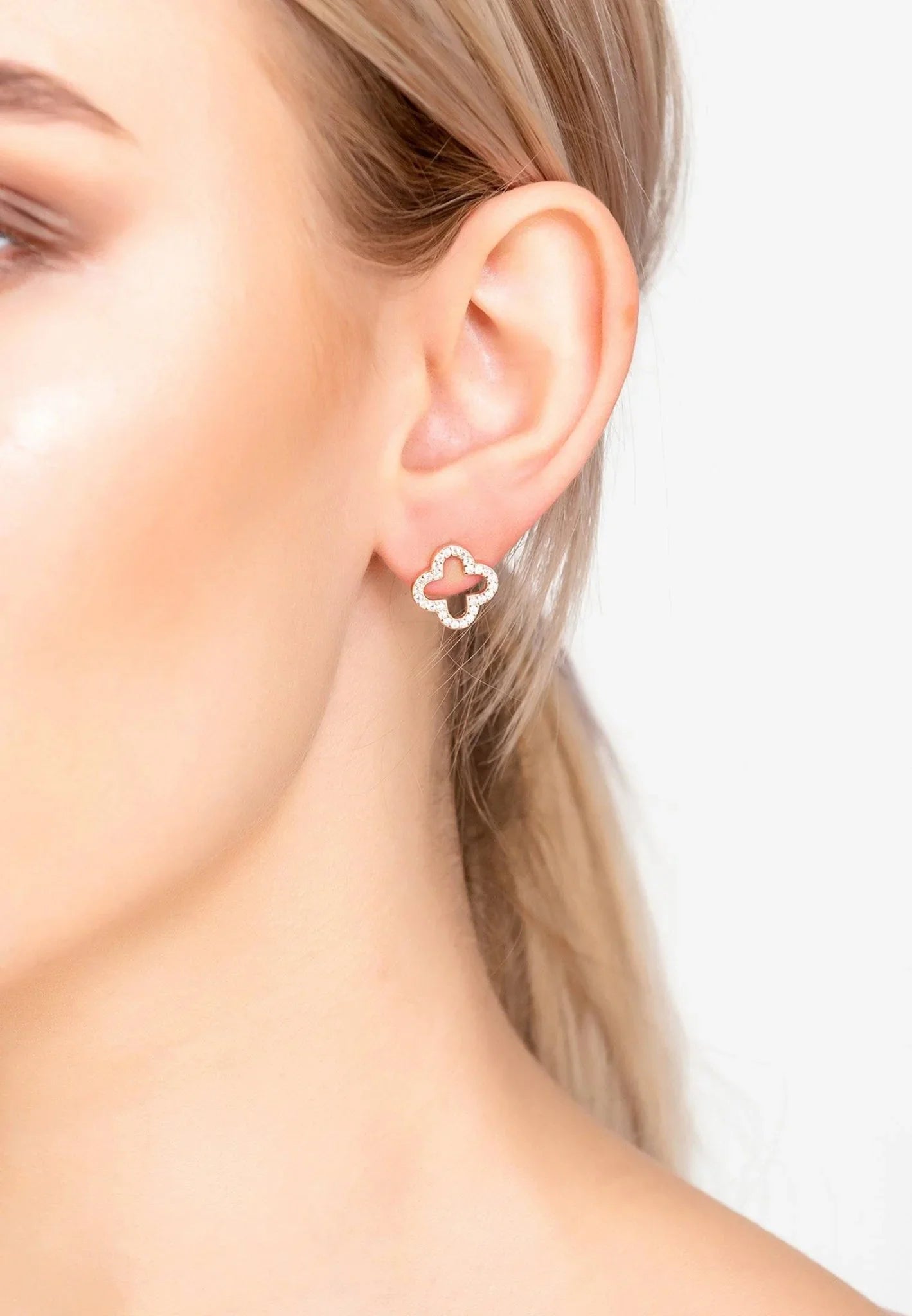 Open Clover Earrings - LATELITA Earrings