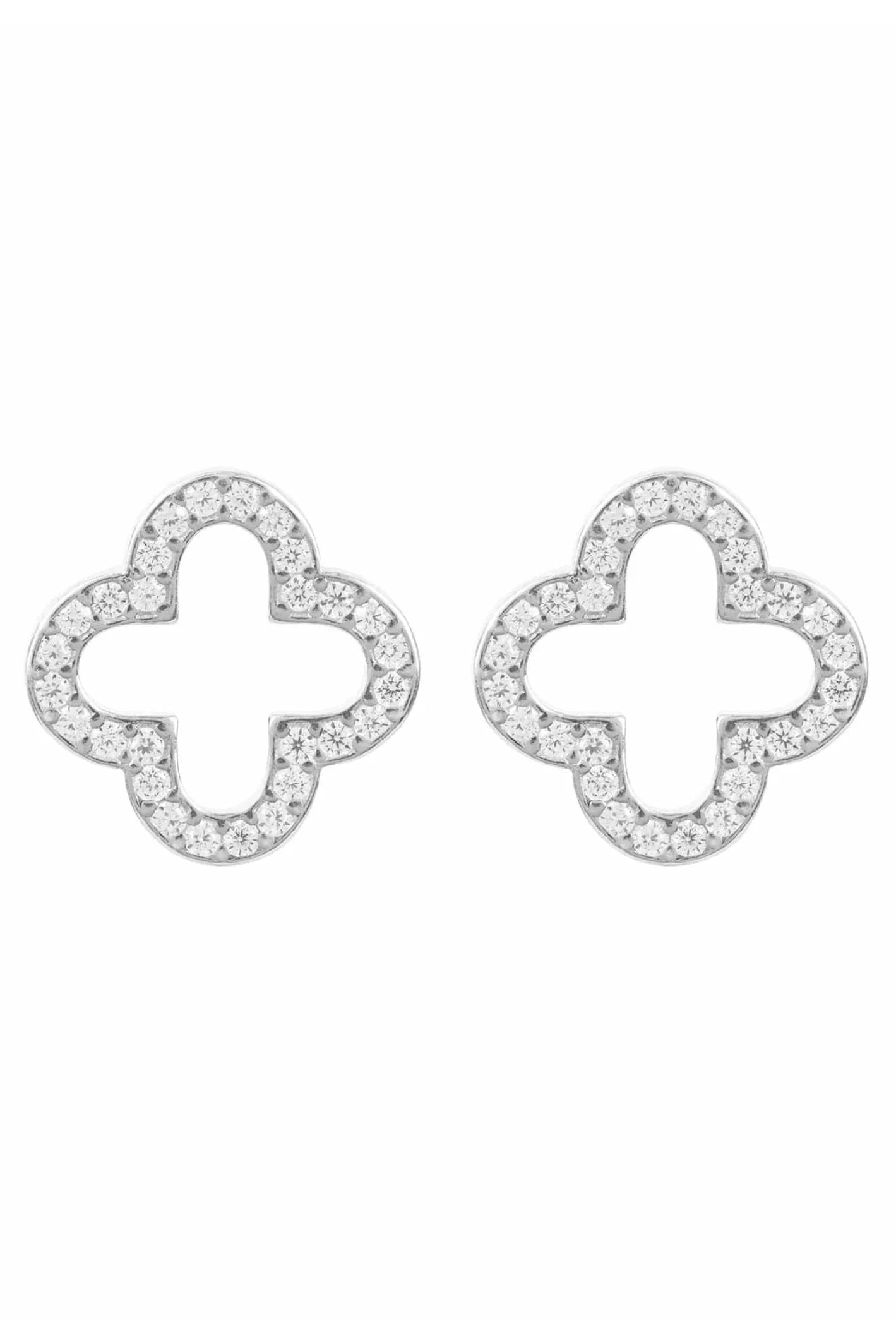 Open Clover Earrings - LATELITA Earrings