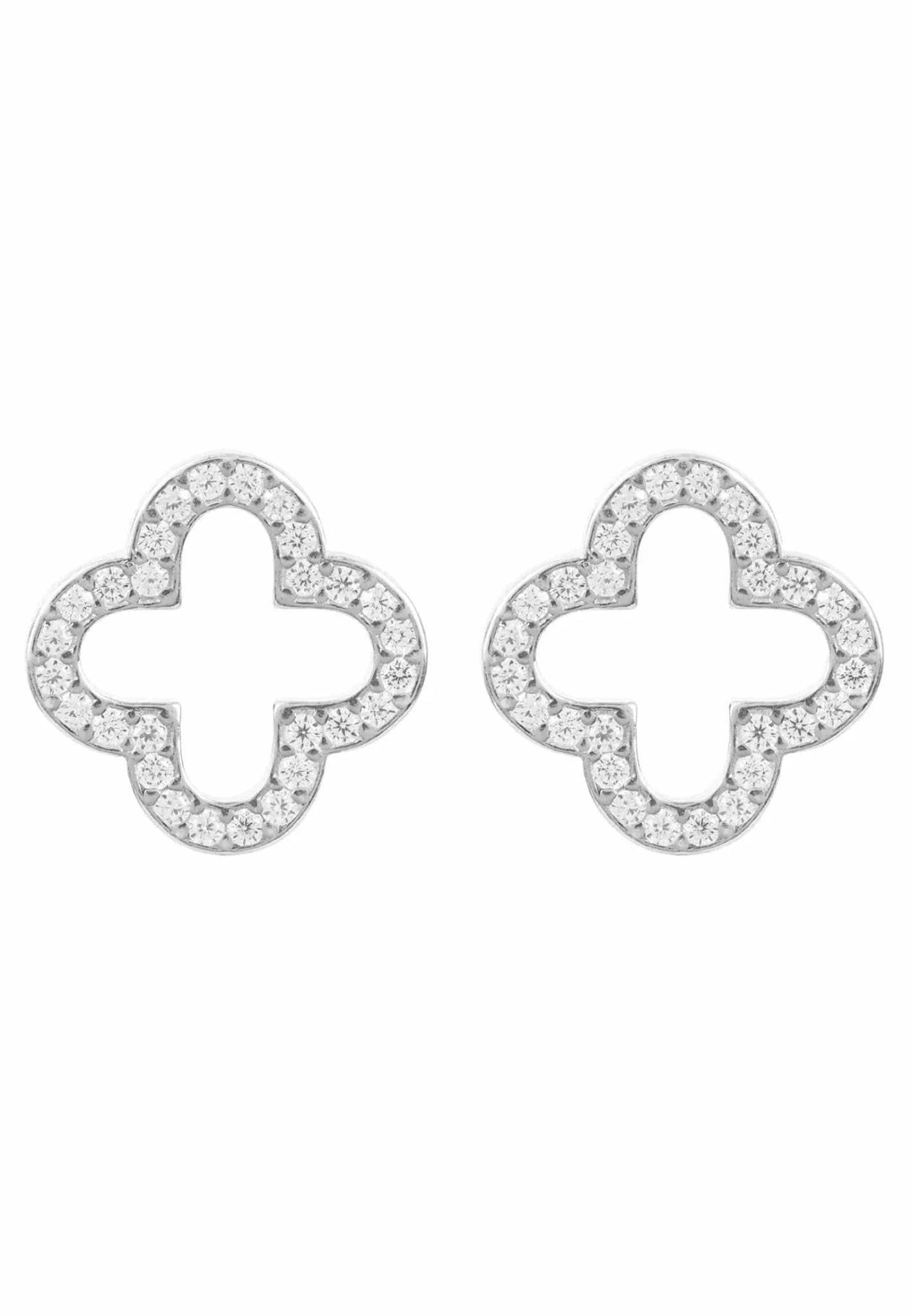 Open Clover Earrings - LATELITA Earrings