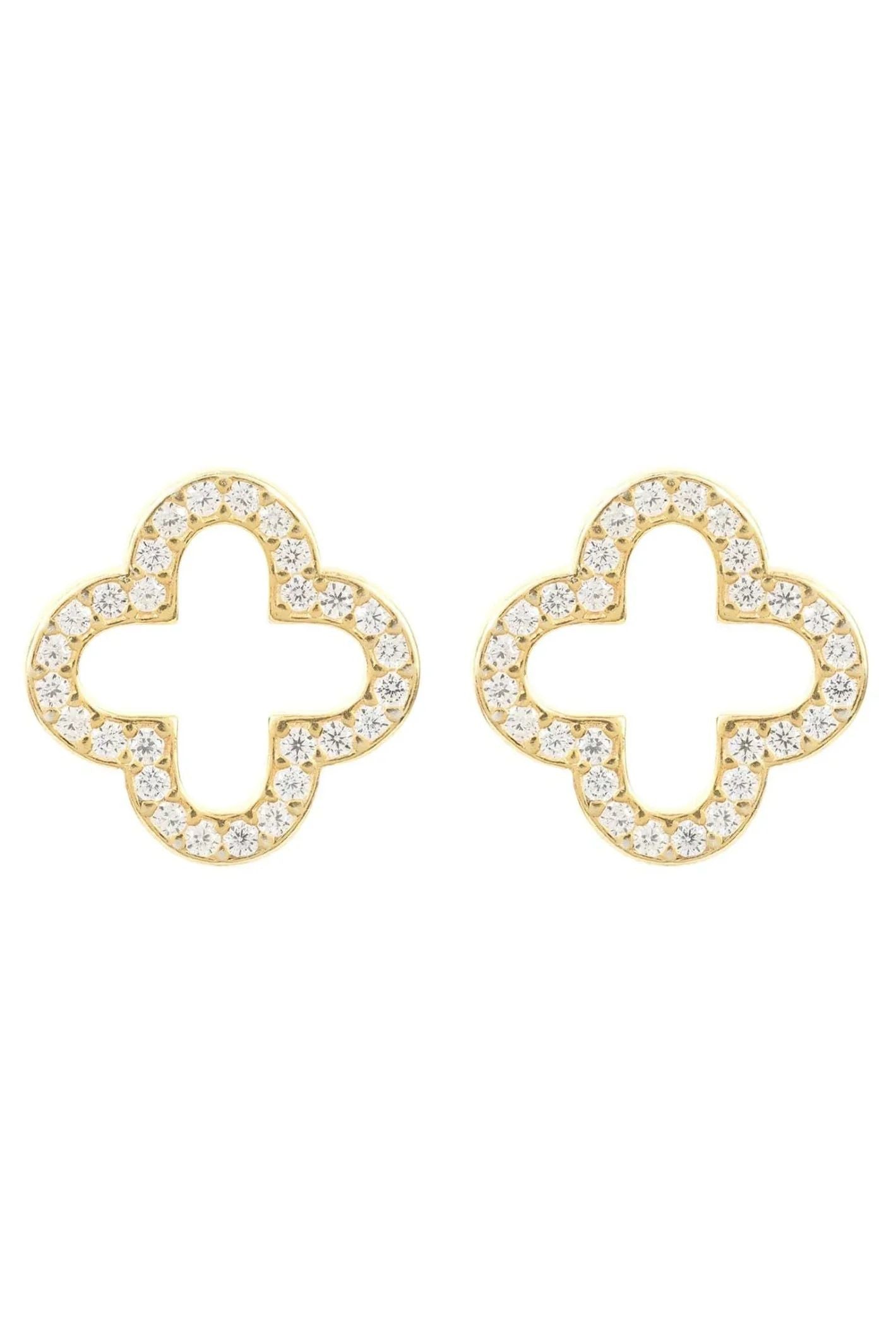 Open Clover Earrings - LATELITA Earrings