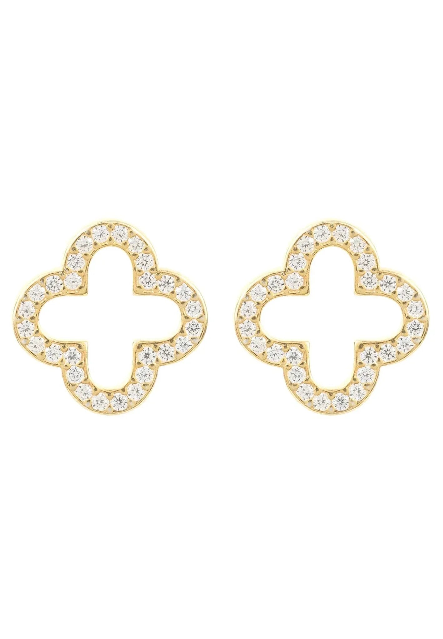 Open Clover Earrings - LATELITA Earrings