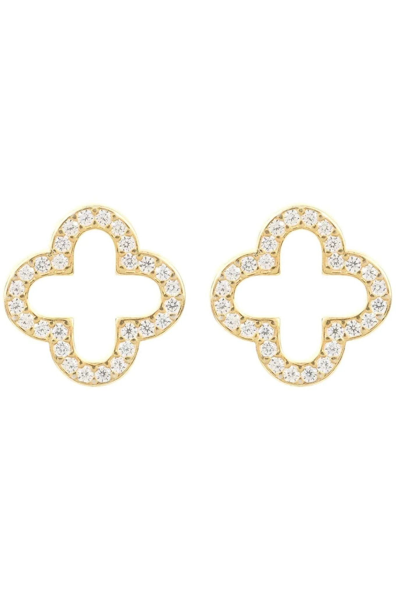 Open Clover Earrings - LATELITA Earrings