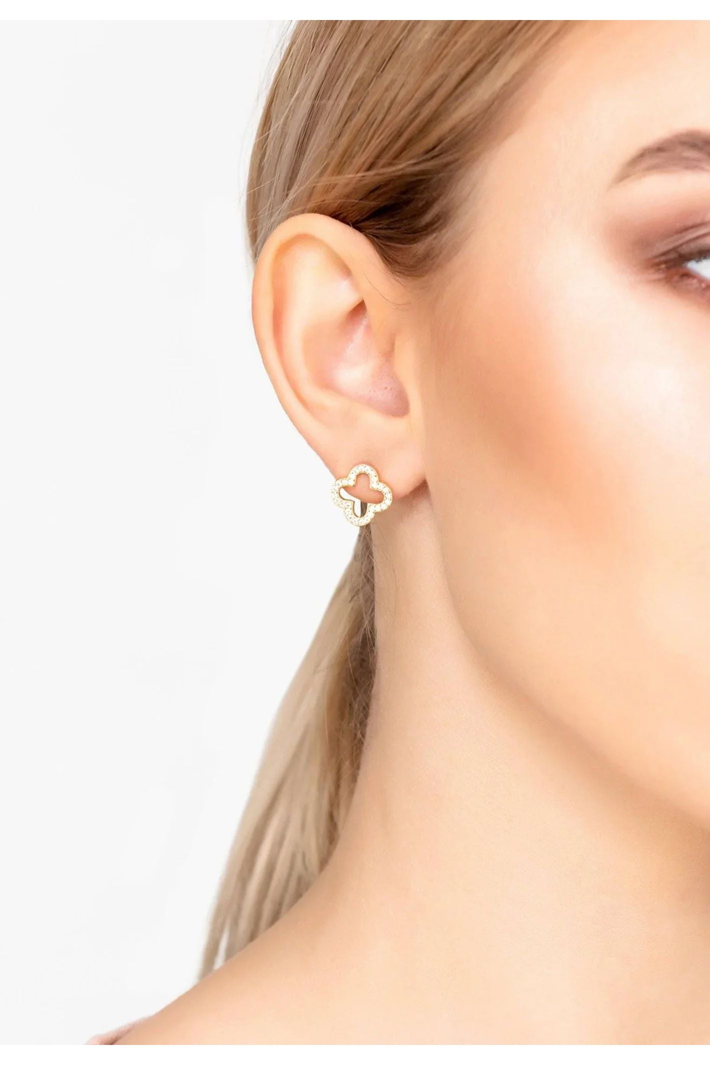 Open Clover Earrings - LATELITA Earrings