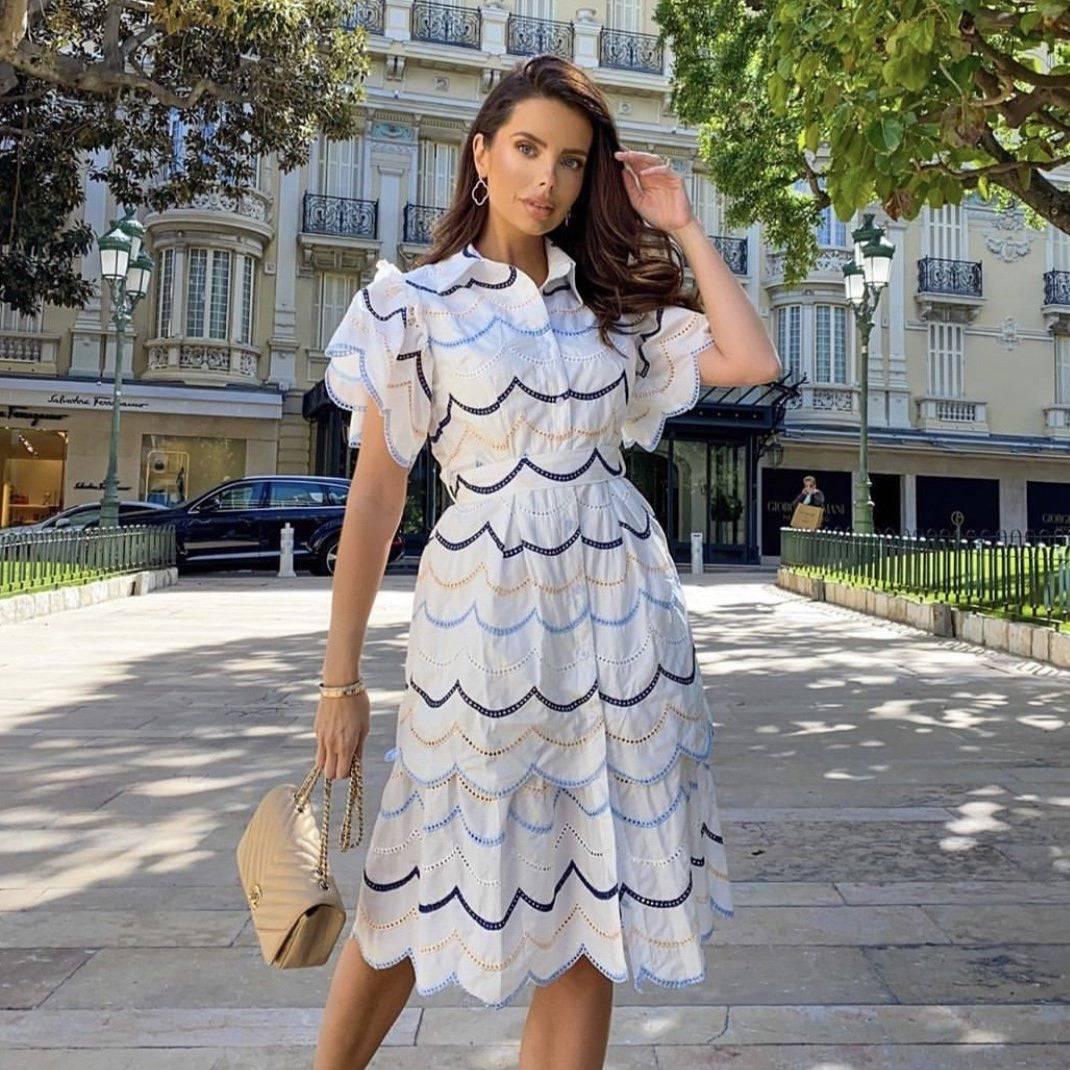 Open Clover Large Drop Earrings White Cz Rosegold - LATELITA Earrings