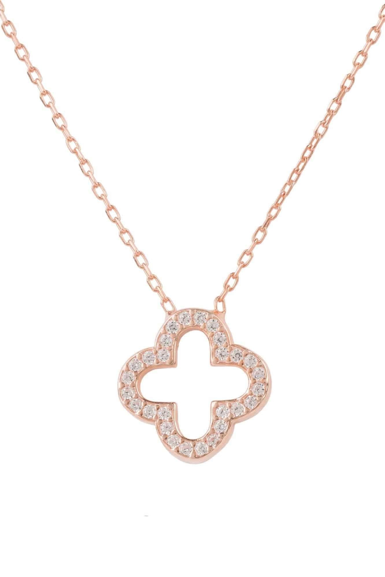 Open Clover Pendant Necklace - LATELITA Necklaces