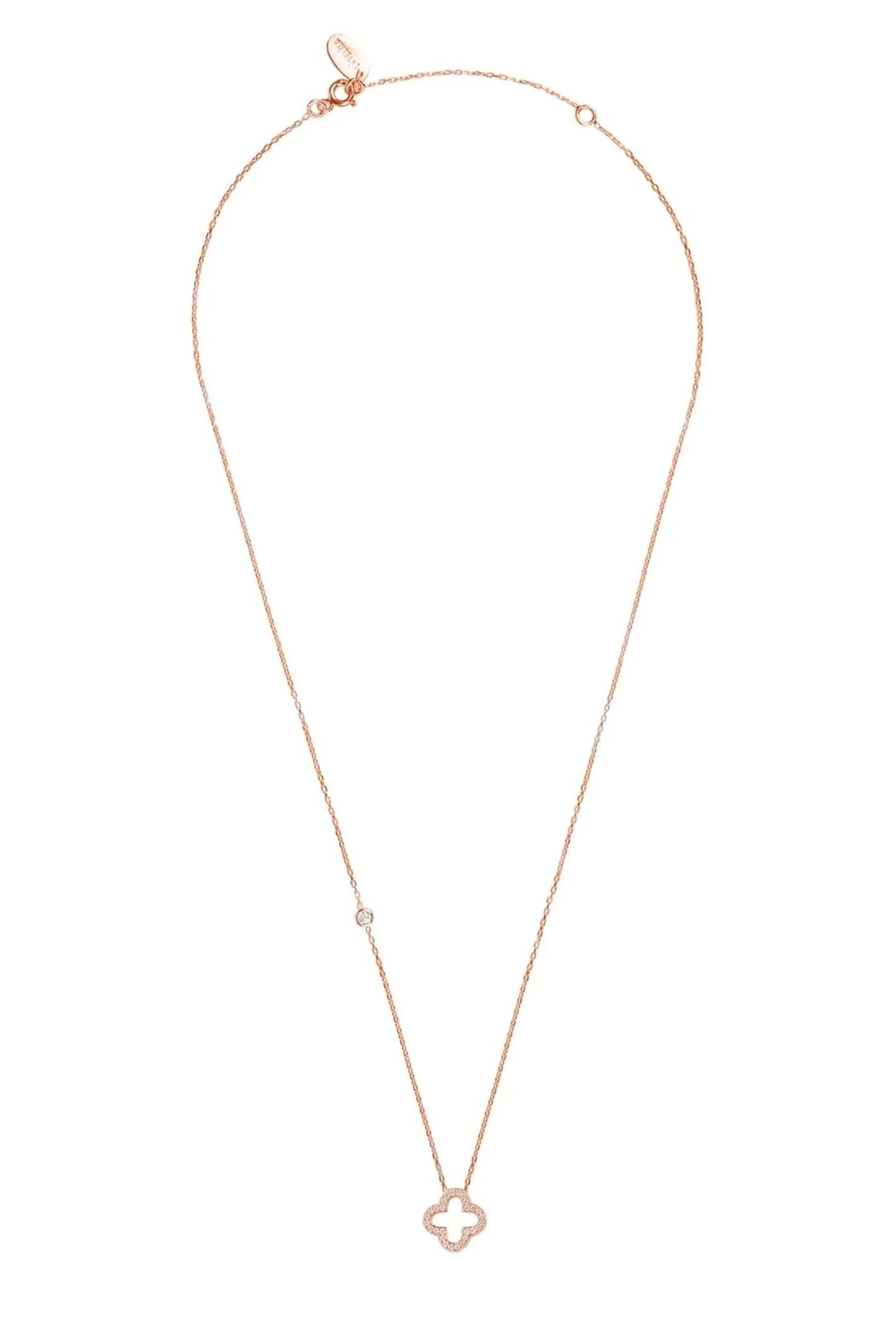 Open Clover Pendant Necklace - LATELITA Necklaces