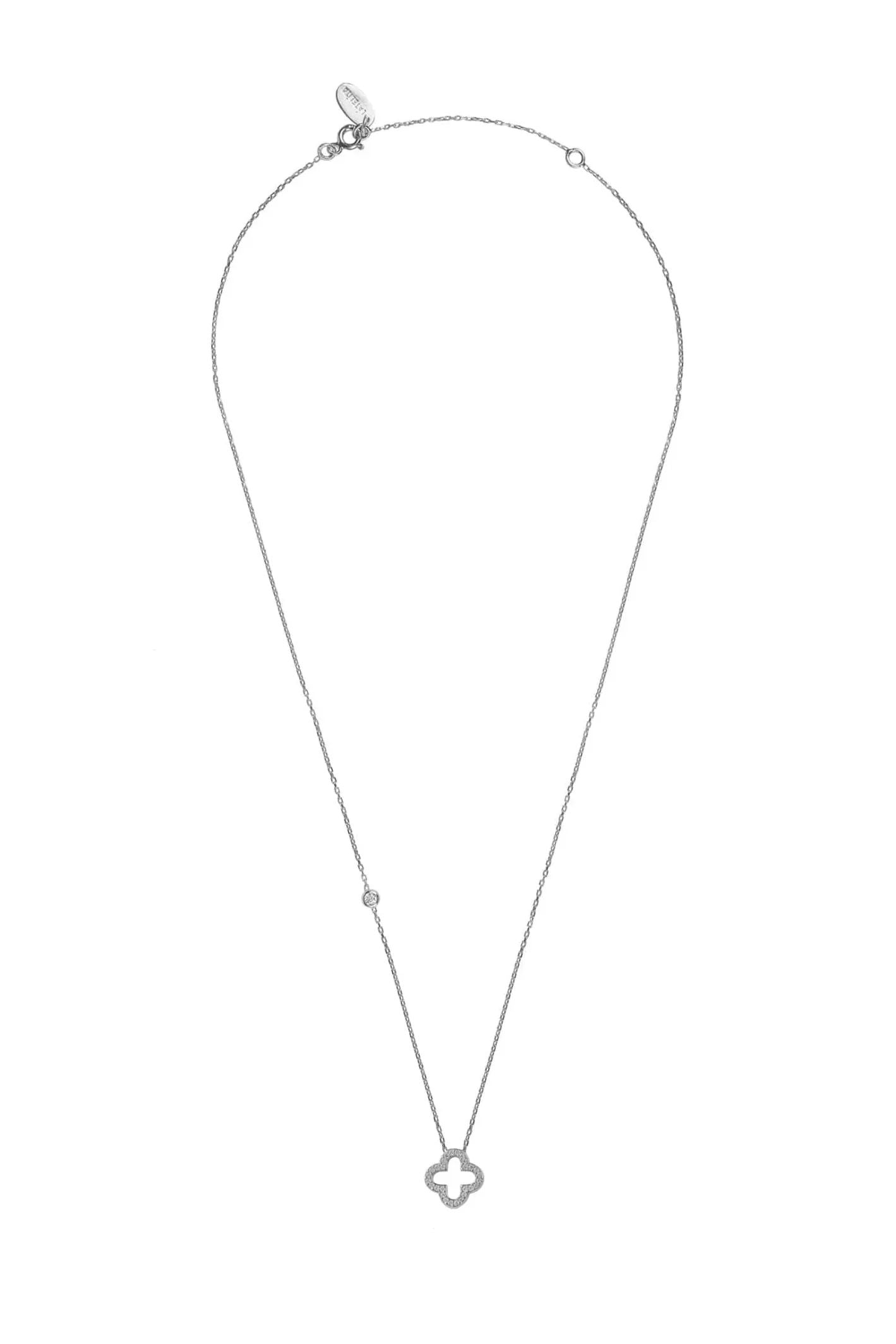 Open Clover Pendant Necklace - LATELITA Necklaces