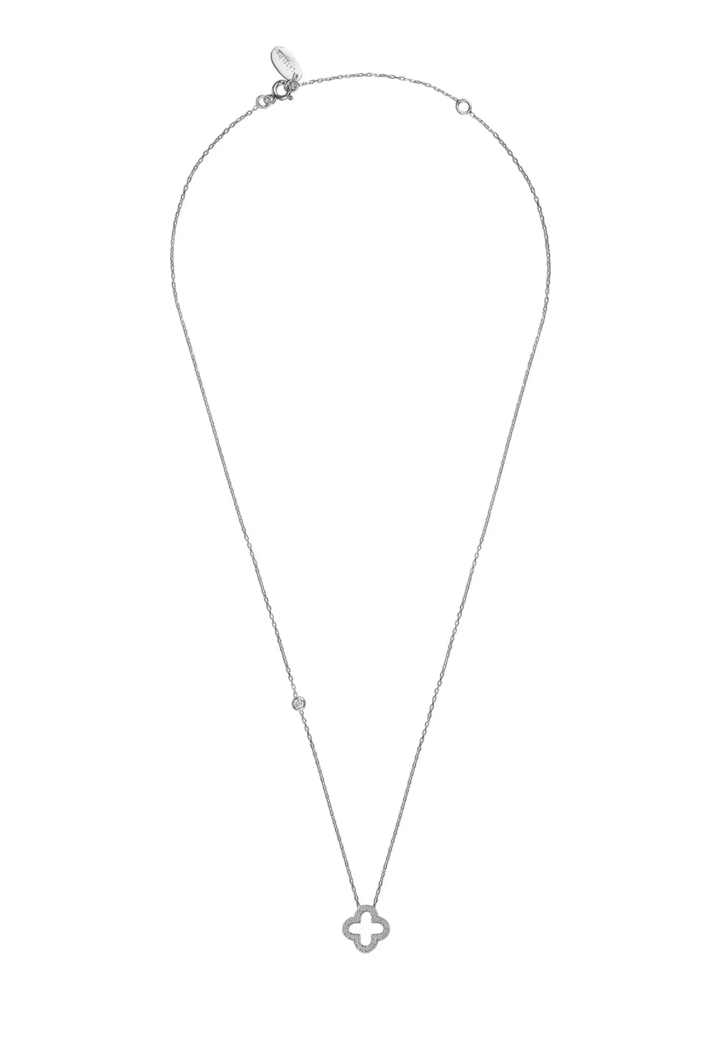 Open Clover Pendant Necklace - LATELITA Necklaces