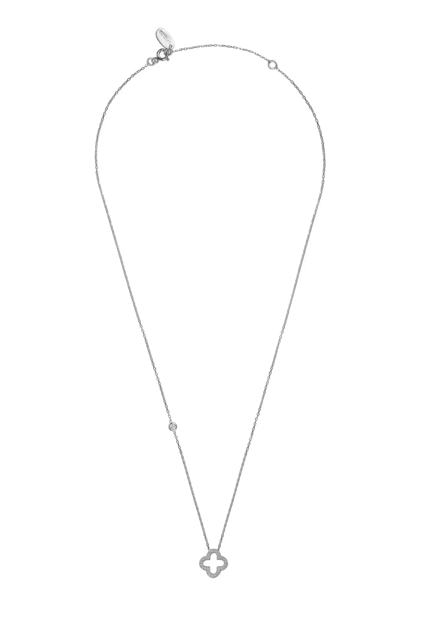 Open Clover Pendant Necklace - LATELITA Necklaces