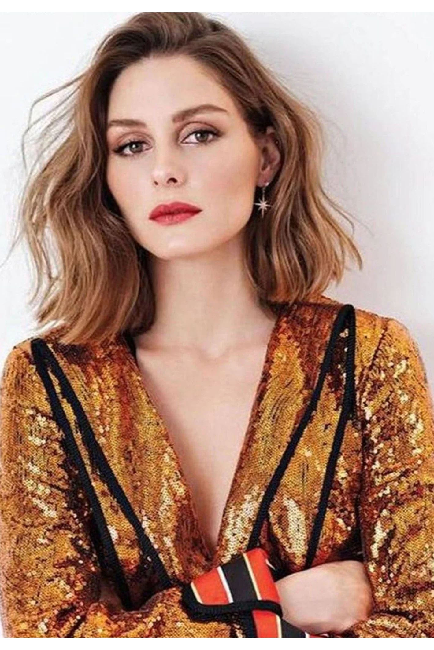 Petite Star Burst Drop Earrings Gold - LATELITA Earrings