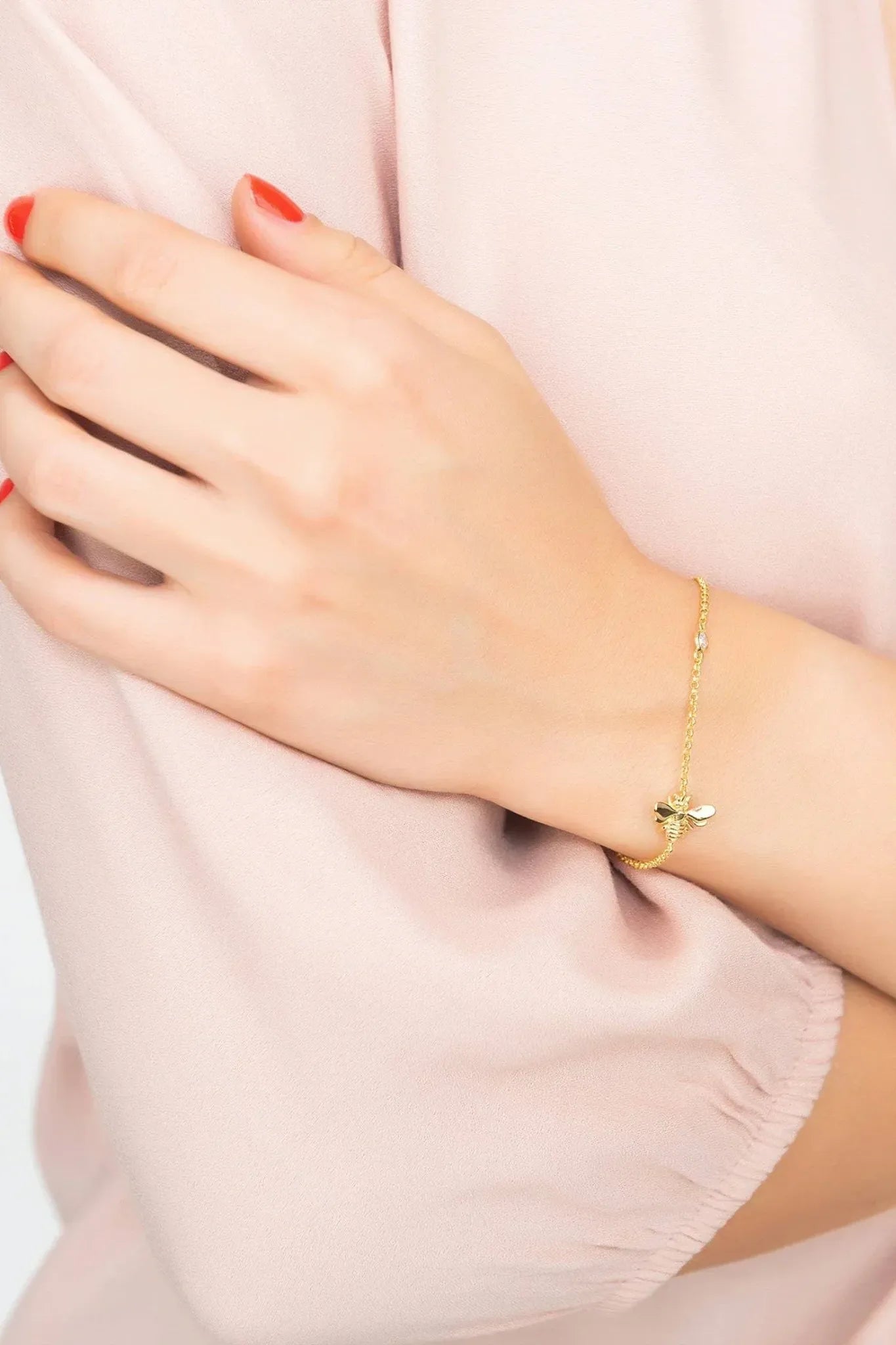 Queen Bee Bracelet Gold - LATELITA Bracelets