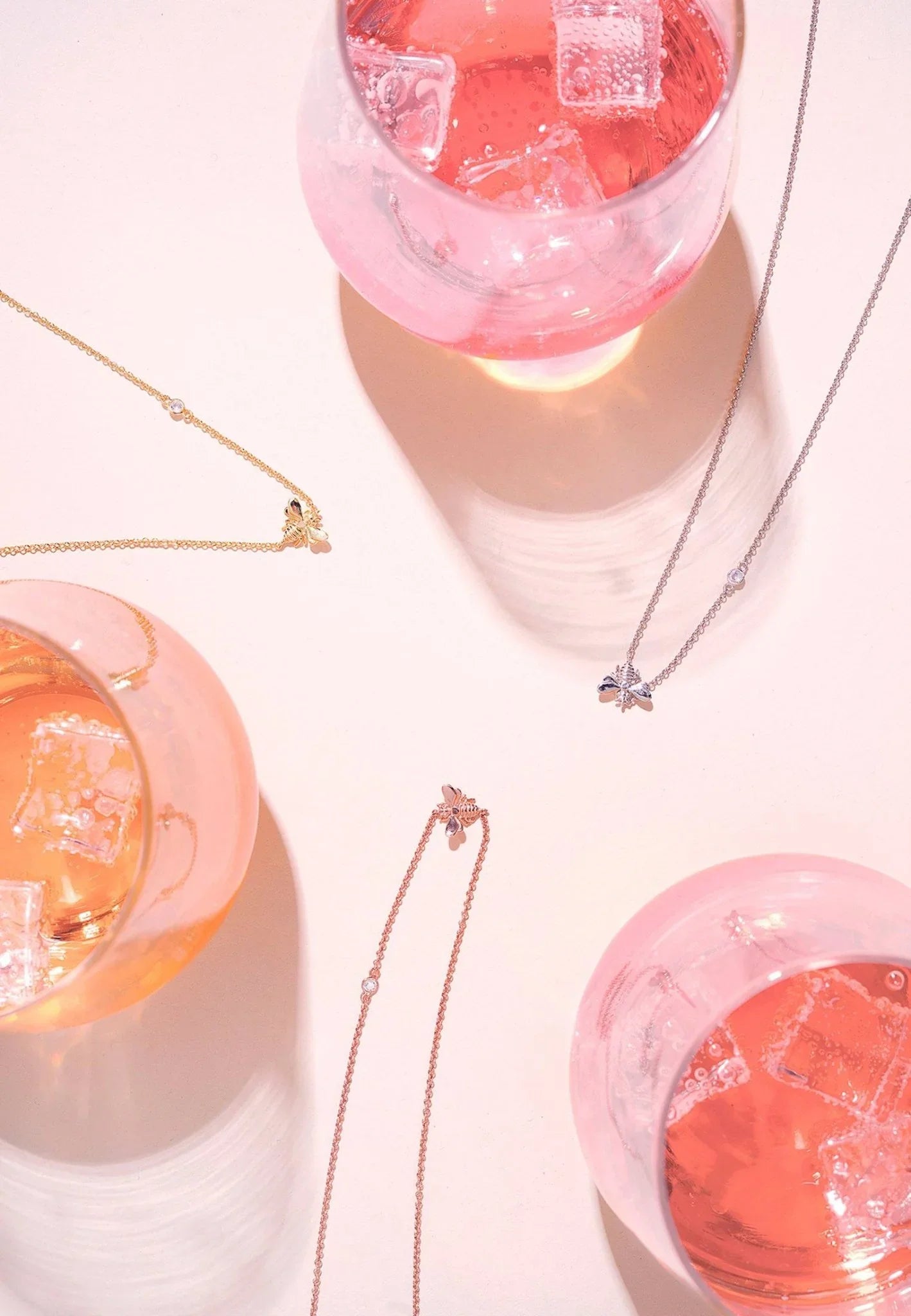 Queen Bee Necklace Gold - LATELITA Necklaces