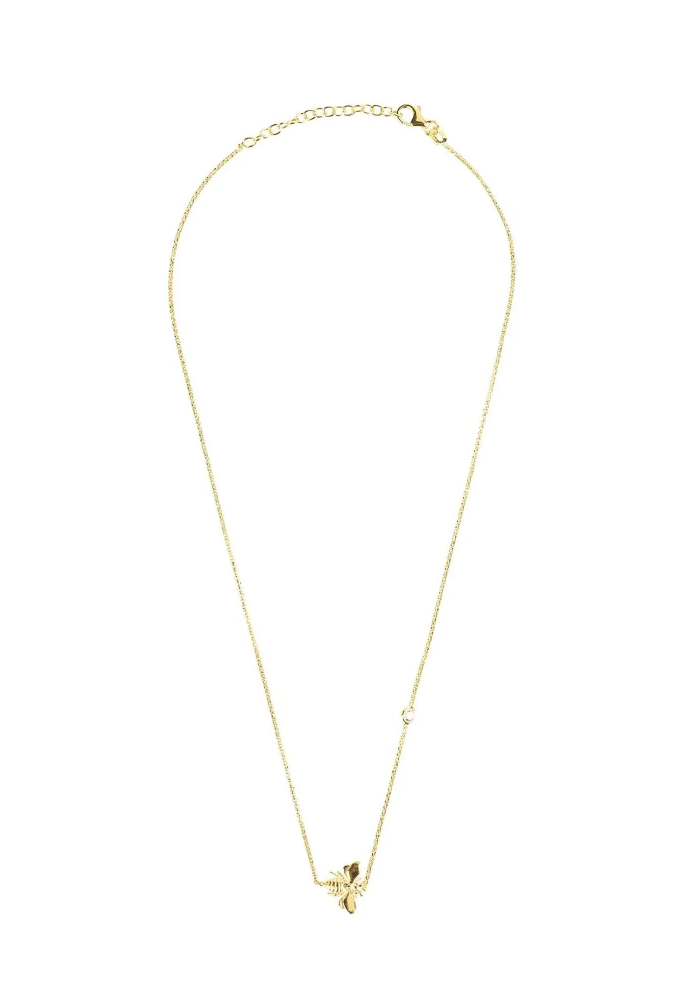 Queen Bee Necklace Gold - LATELITA Necklaces