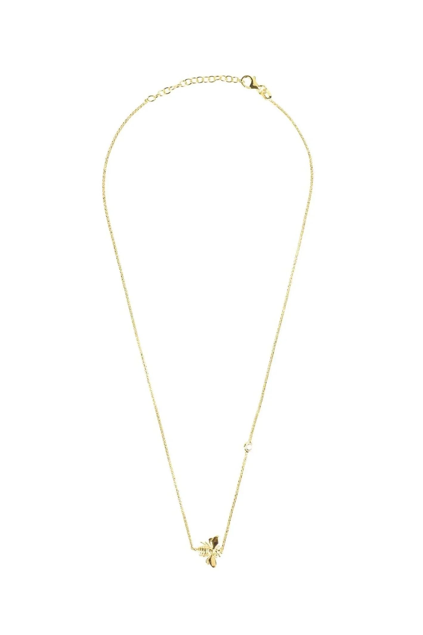 Queen Bee Necklace Gold - LATELITA Necklaces