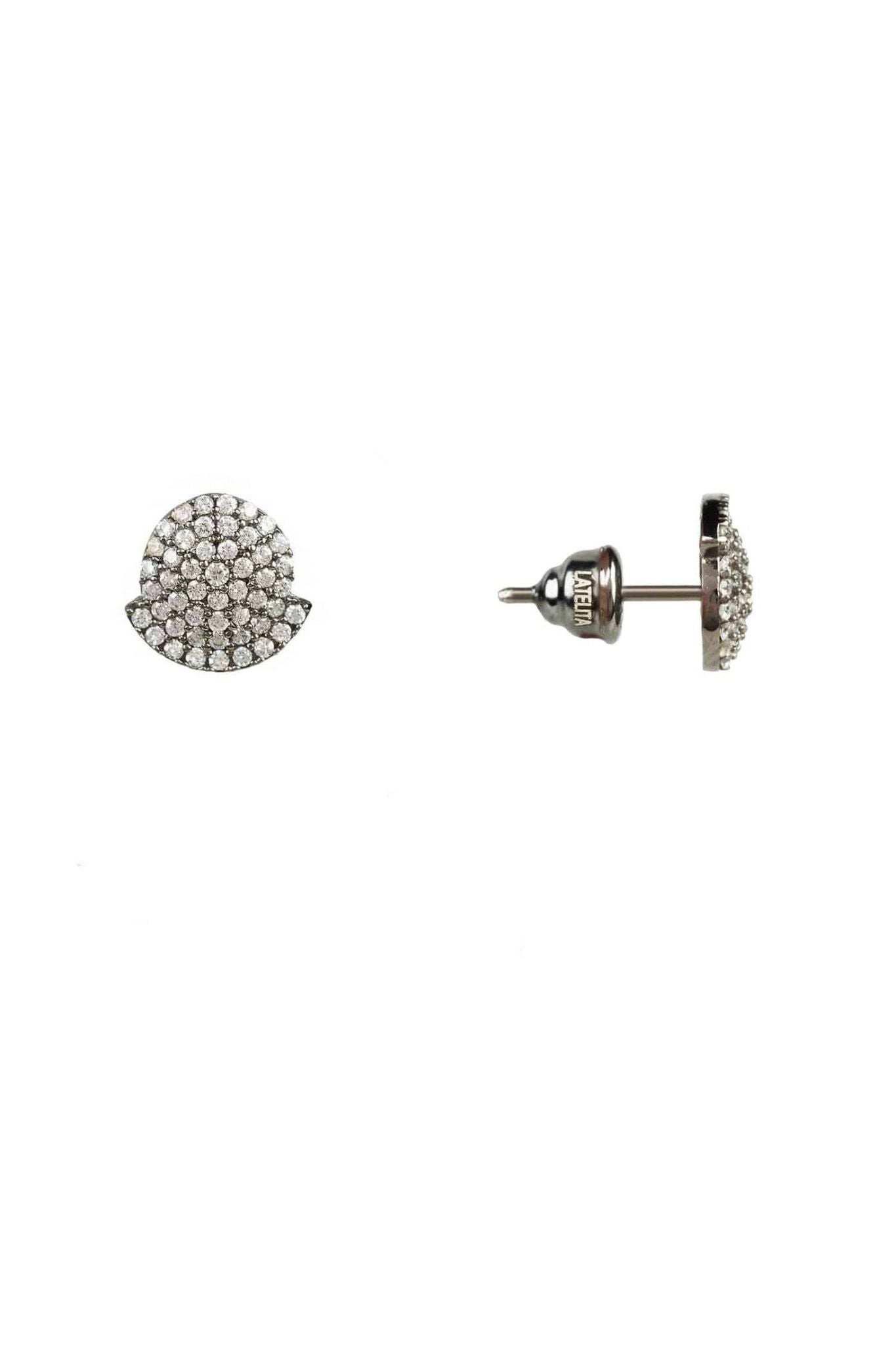 Tribal Ear Jacket & Earrings Oxidised - LATELITA Earrings
