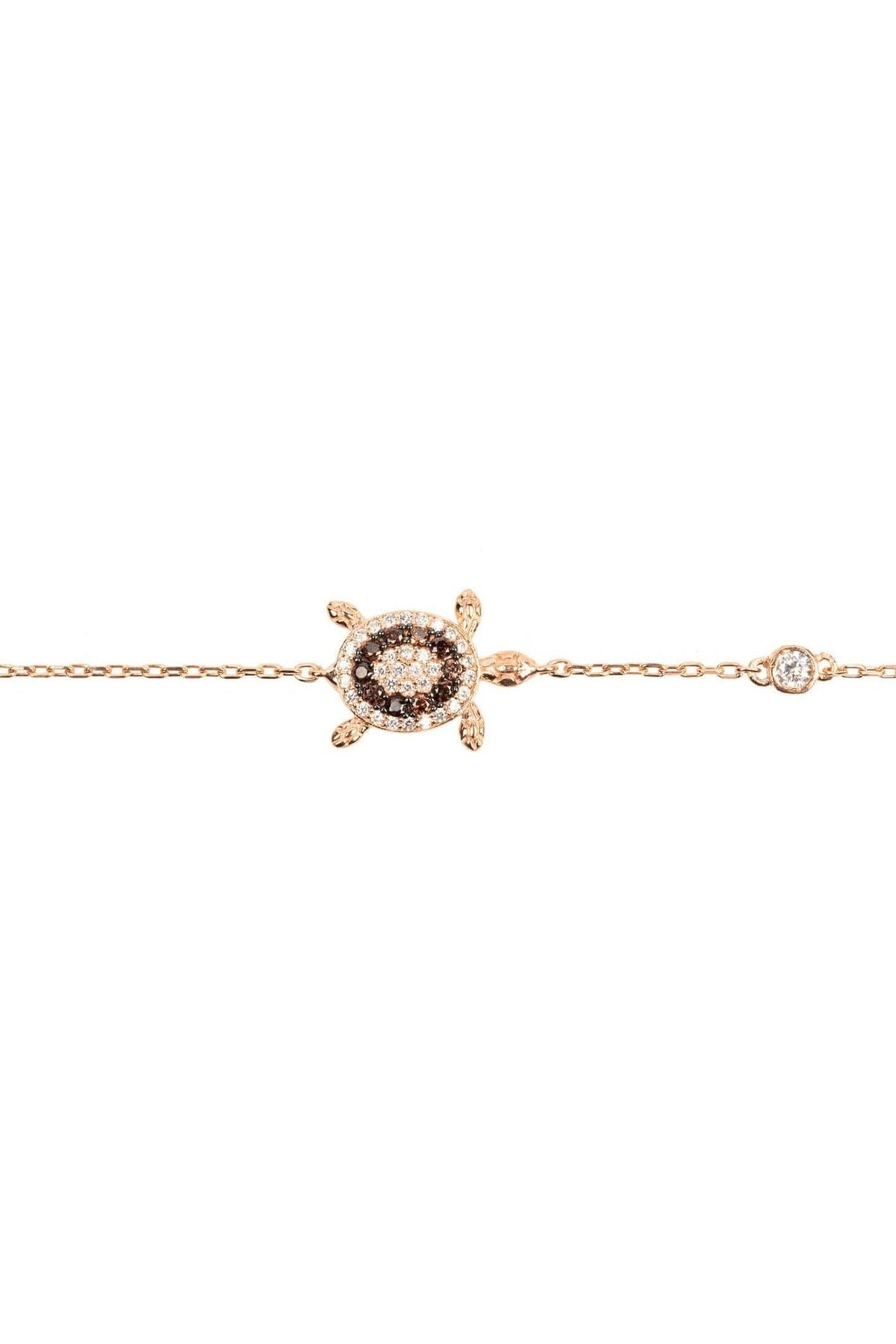 Turtle Chocolate Bracelet Pink Rosegold - LATELITA Bracelets