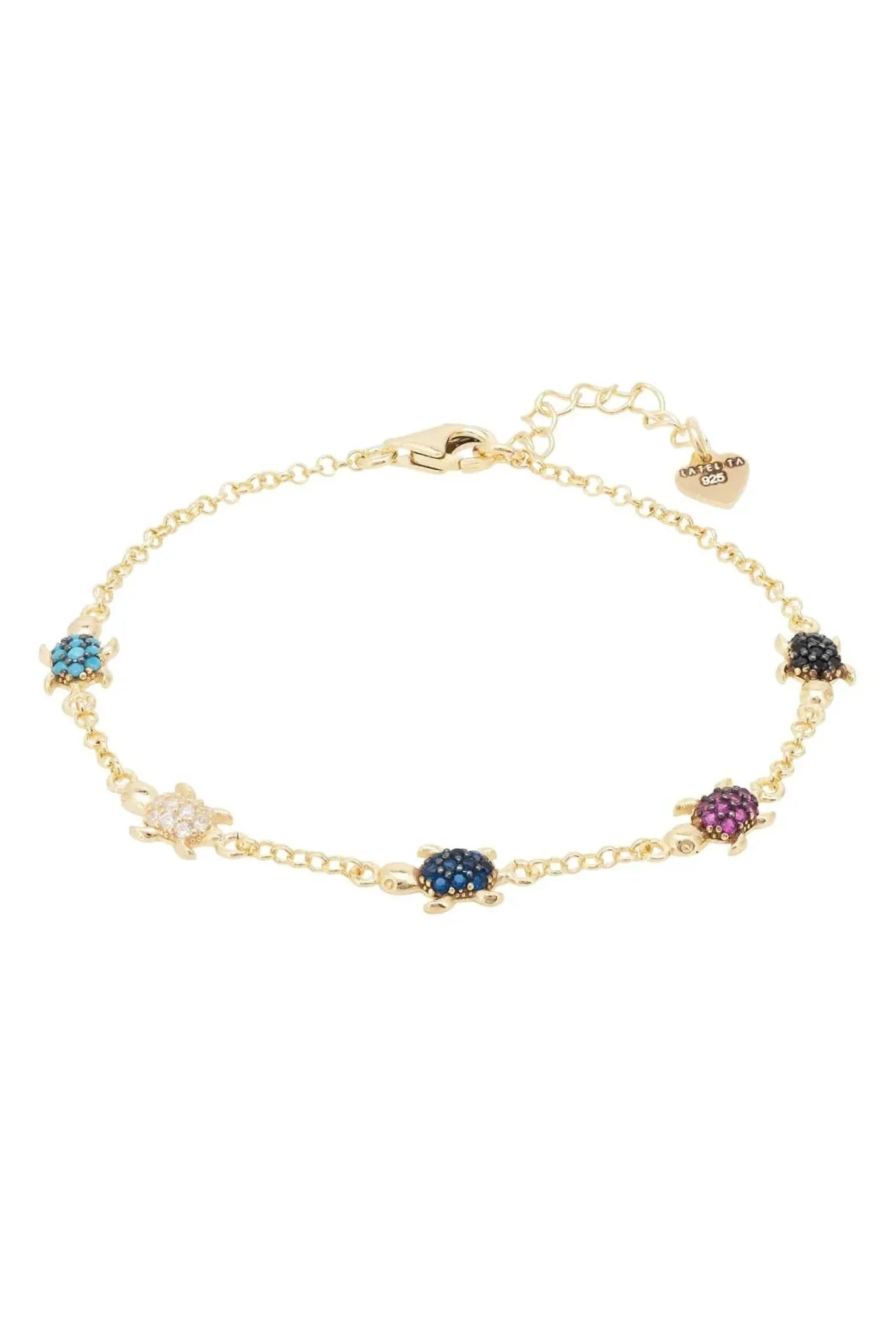 Turtles Bracelet Gold - LATELITA Bracelets