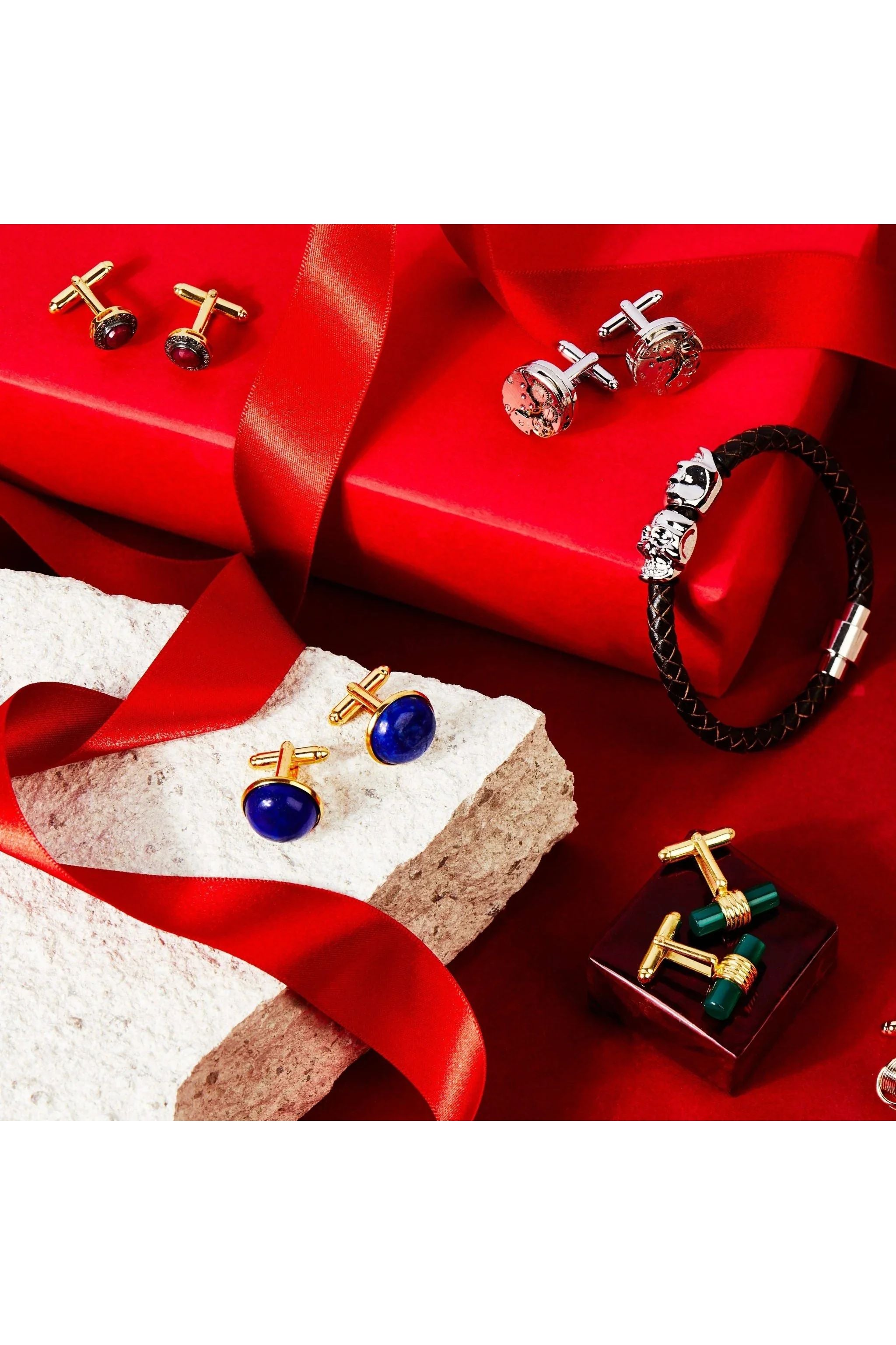 Watch Movement Cufflink Silver - LATELITA Cufflinks