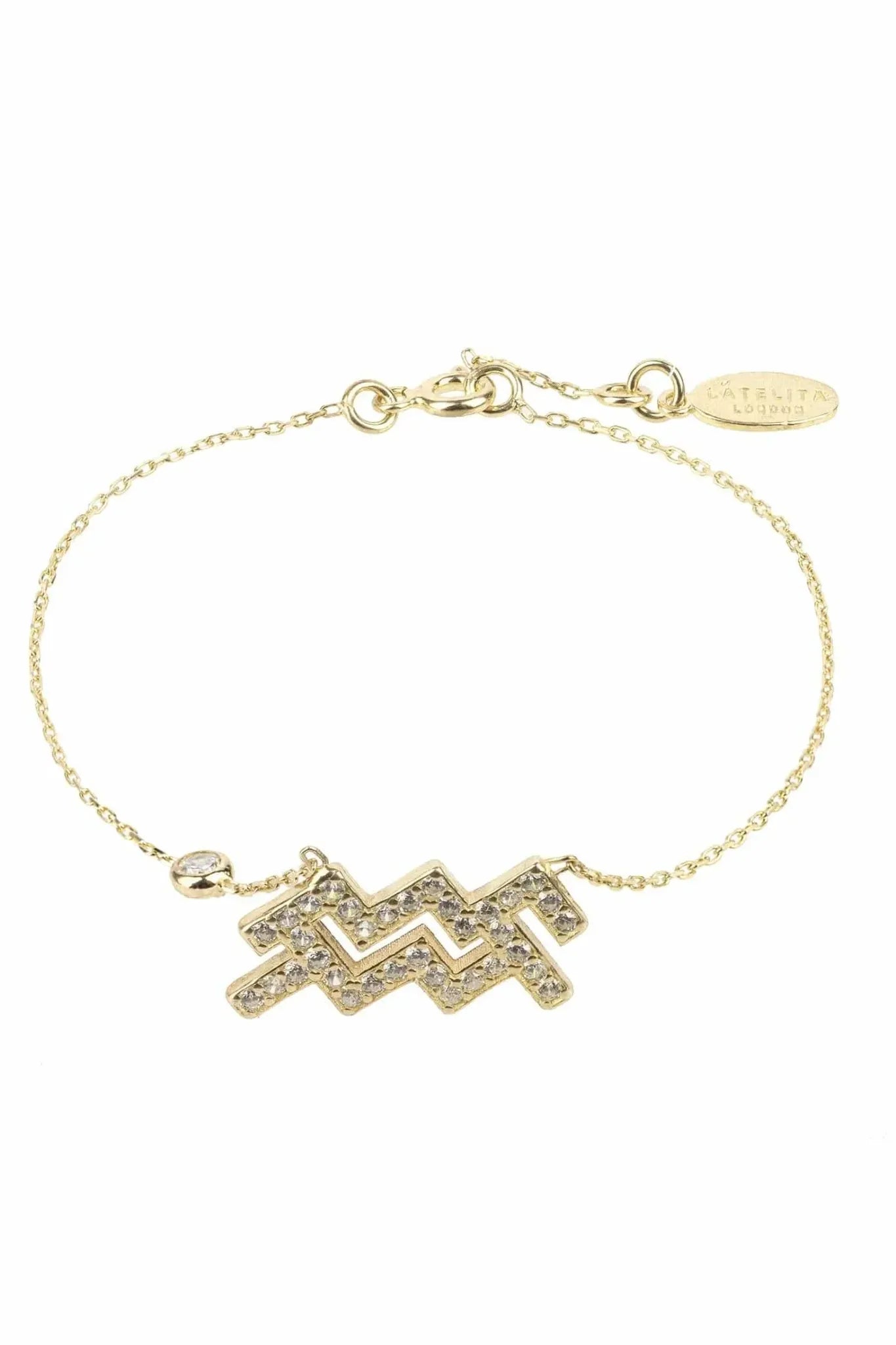 Zodiac Horoscope Star Sign Bracelet Aquarius - LATELITA Bracelets