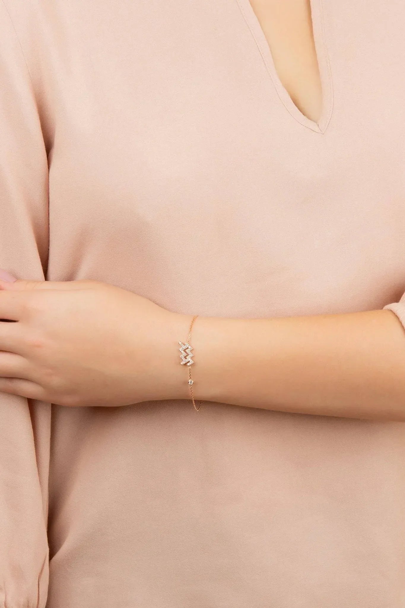 Zodiac Horoscope Star Sign Bracelet Aquarius - LATELITA Bracelets