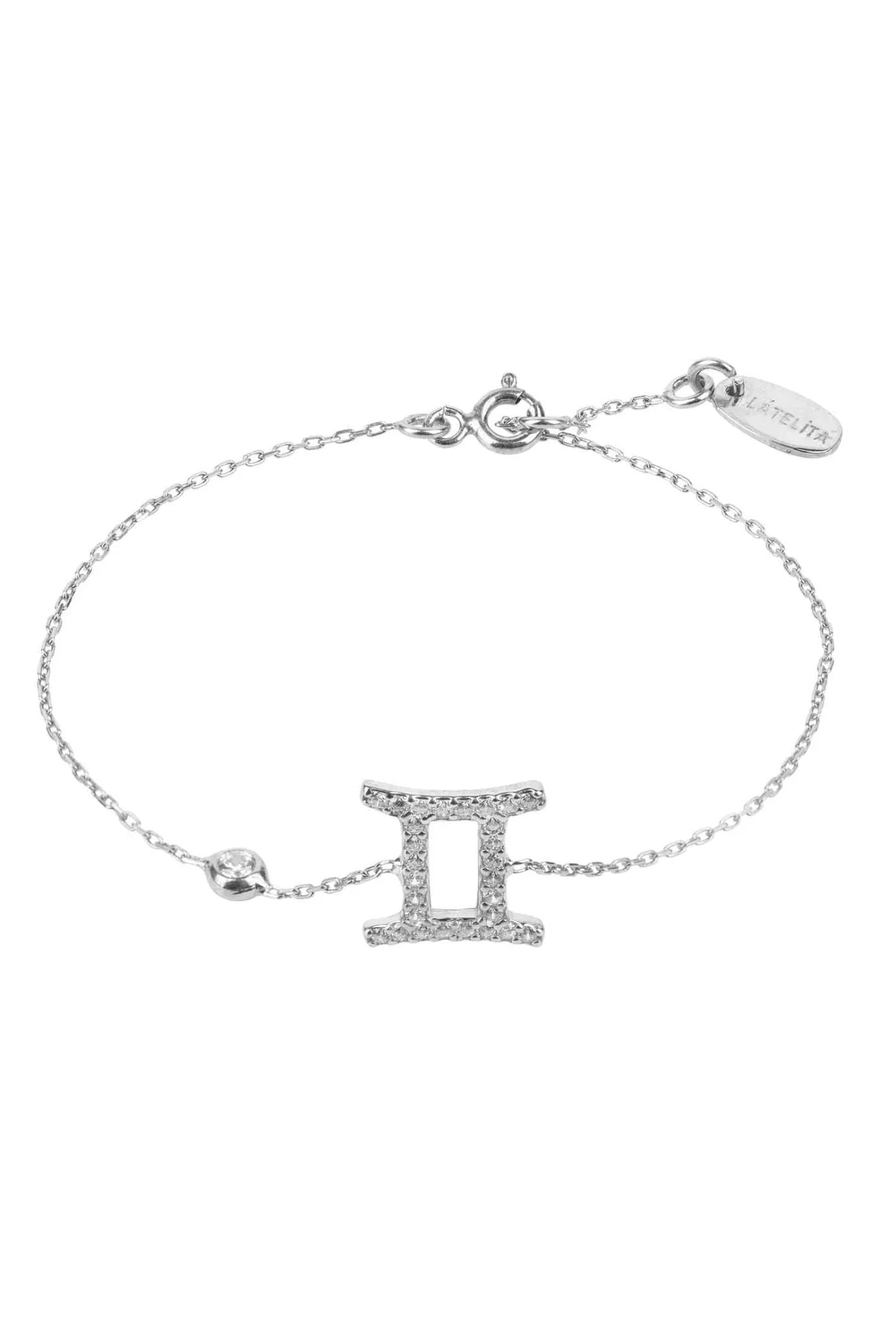 Zodiac Horoscope Star Sign Bracelet Gemini - LATELITA Bracelets