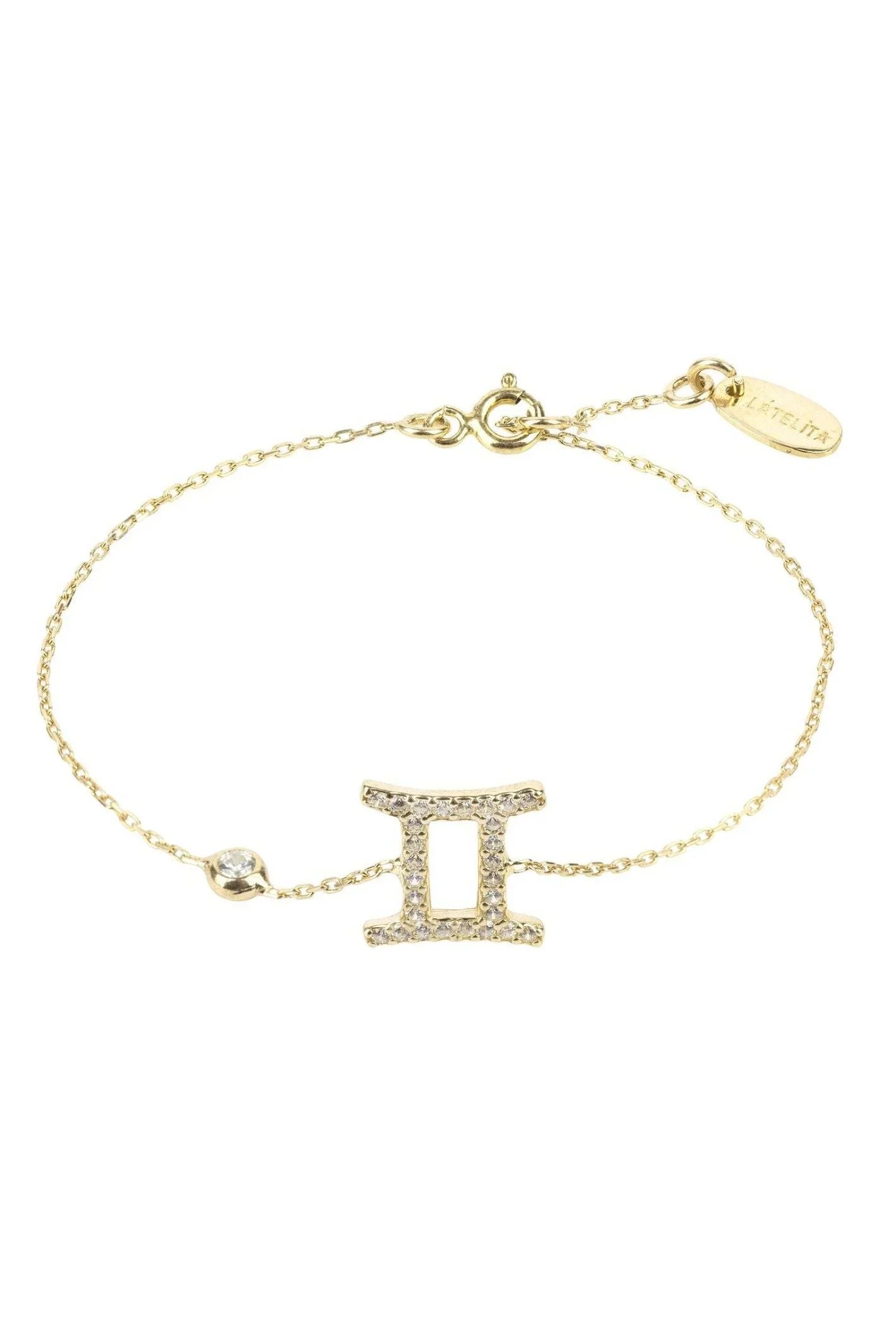 Zodiac Horoscope Star Sign Bracelet Gemini - LATELITA Bracelets