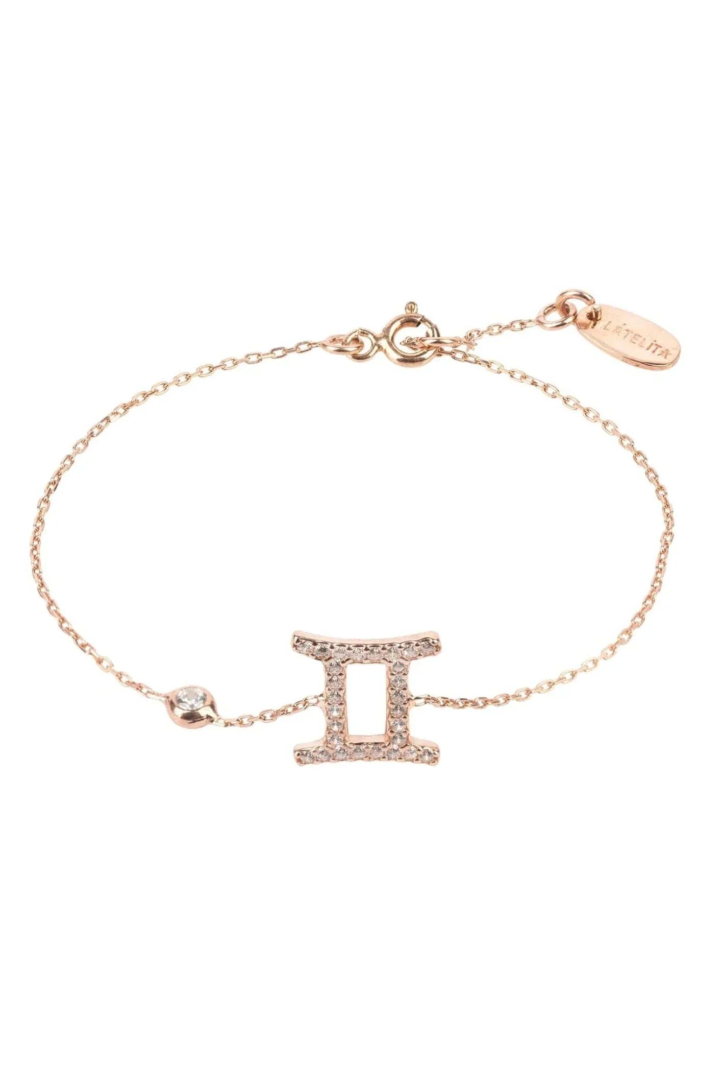 Zodiac Horoscope Star Sign Bracelet Gemini - LATELITA Bracelets