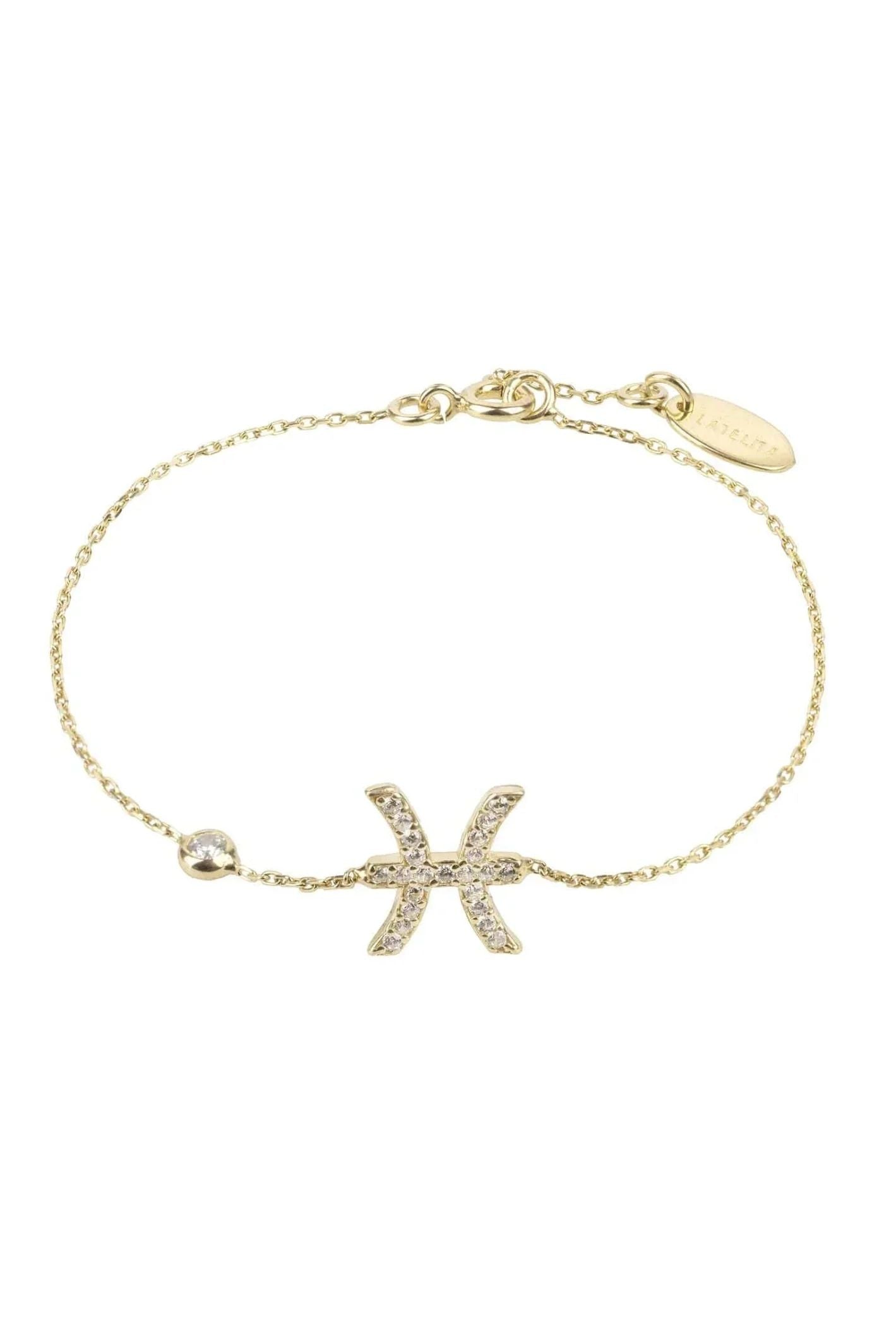 Zodiac Horoscope Star Sign Bracelet Pisces - LATELITA Bracelets