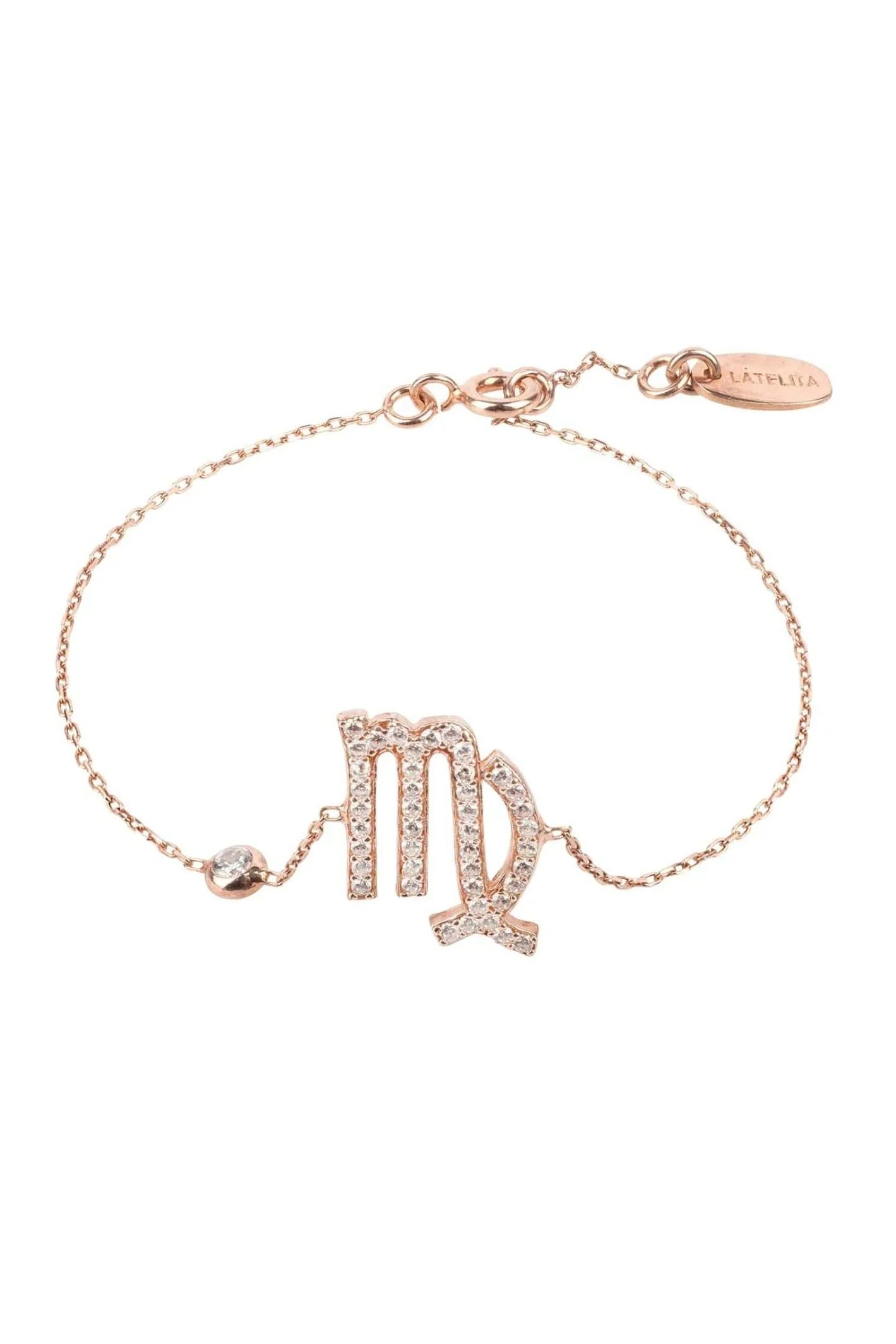 Zodiac Horoscope Star Sign Bracelet Virgo - LATELITA Bracelets