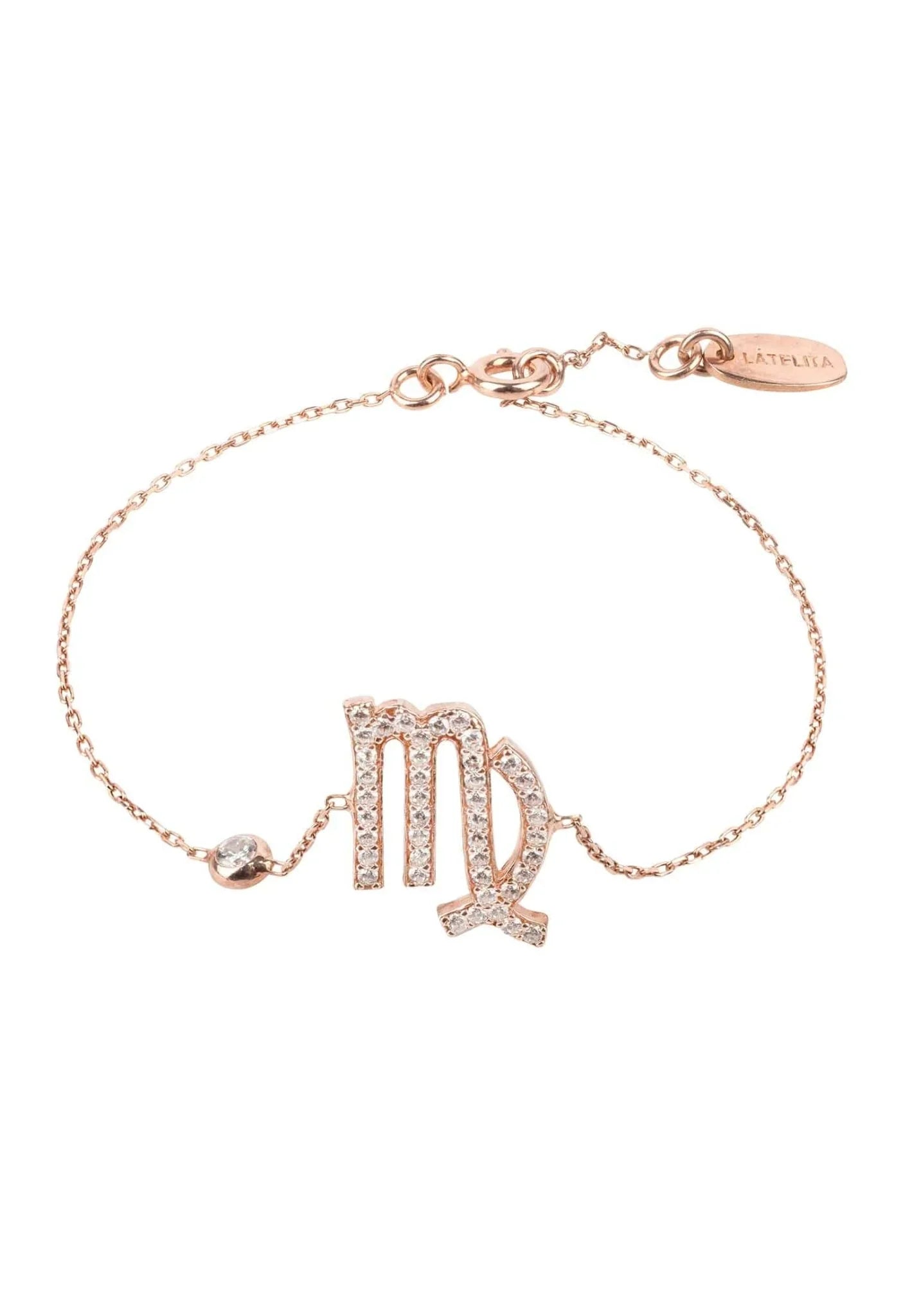 Zodiac Horoscope Star Sign Bracelet Virgo - LATELITA Bracelets