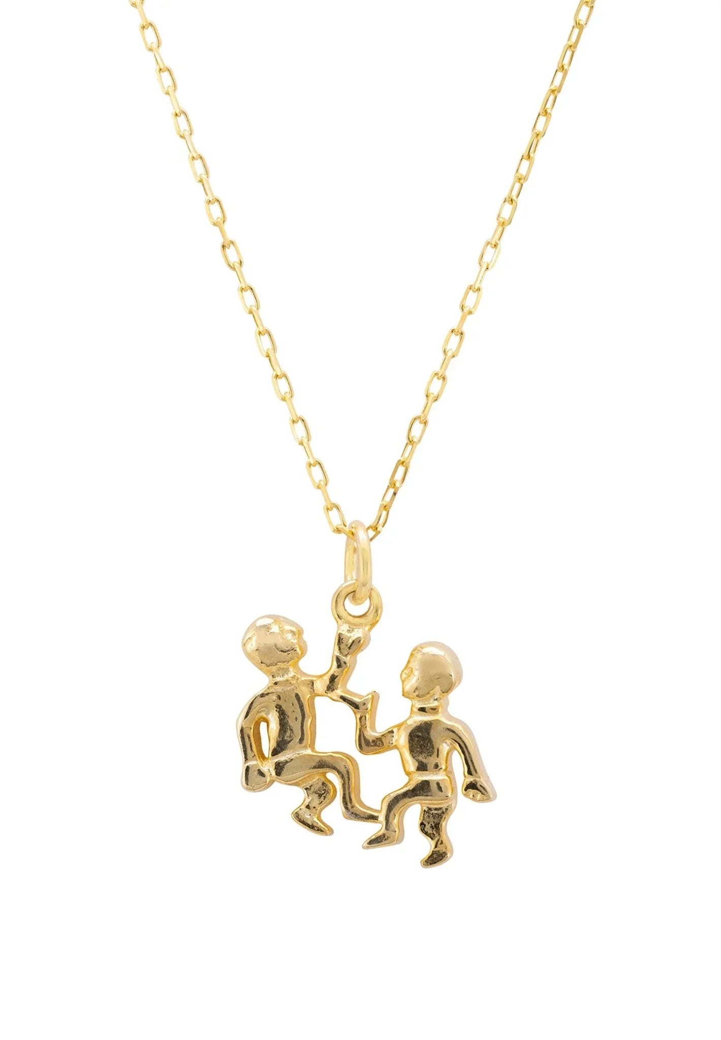 Zodiac Star Sign Necklace Gold Gemini - LATELITA Necklaces