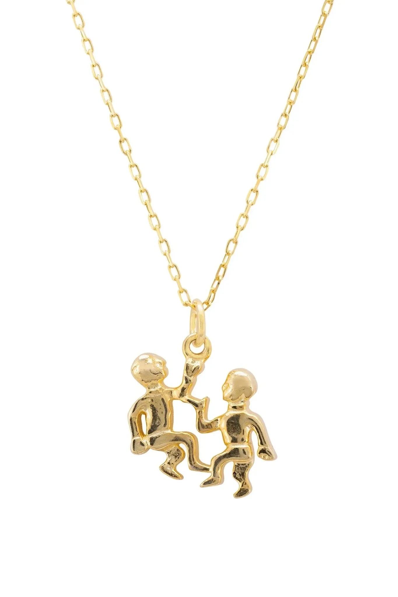 Zodiac Star Sign Necklace Gold Gemini - LATELITA Necklaces
