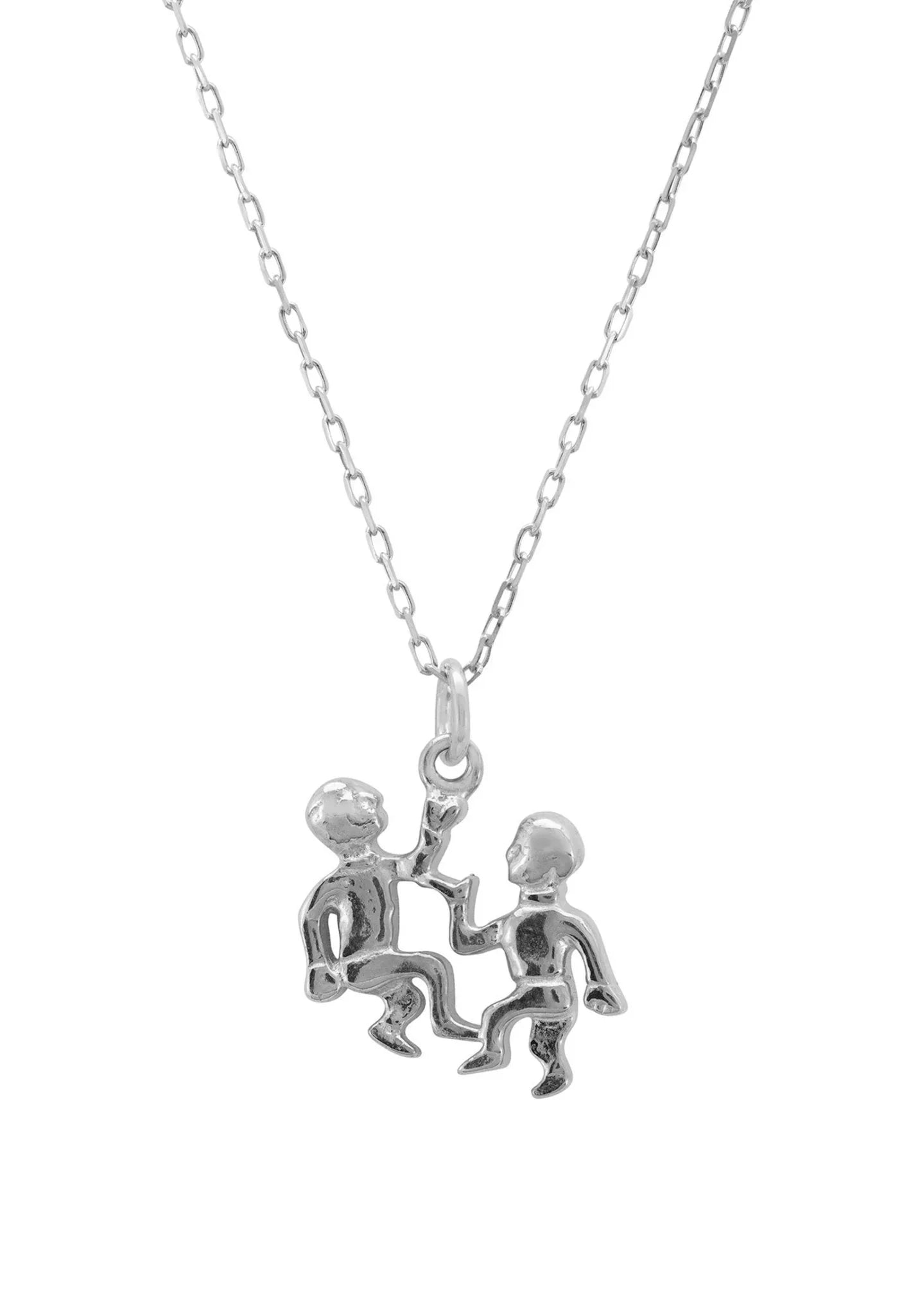 Zodiac Star Sign Necklace Silver Gemini - LATELITA Necklaces