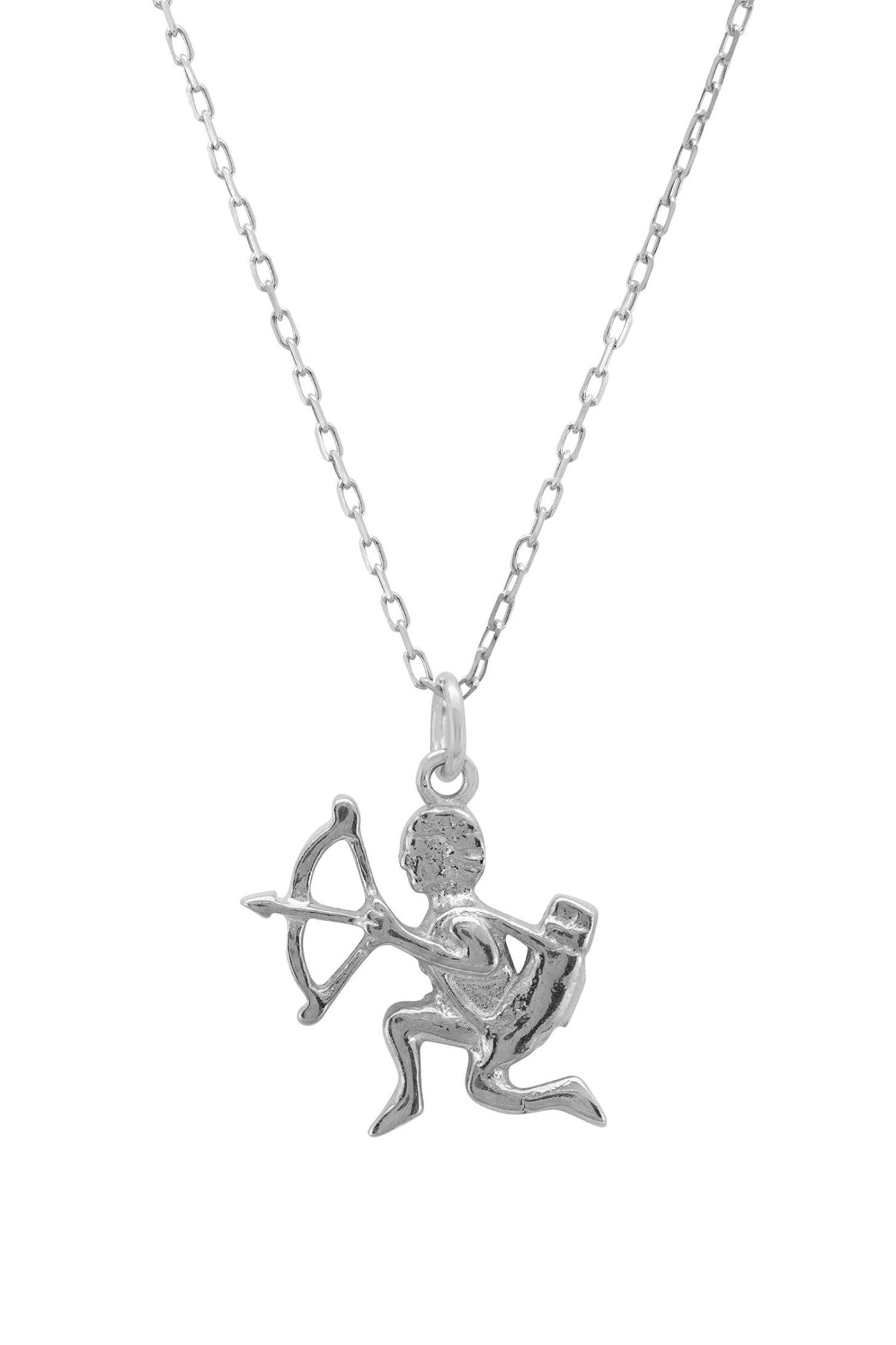 Zodiac Star Sign Necklace Silver Sagittarius - LATELITA Necklaces