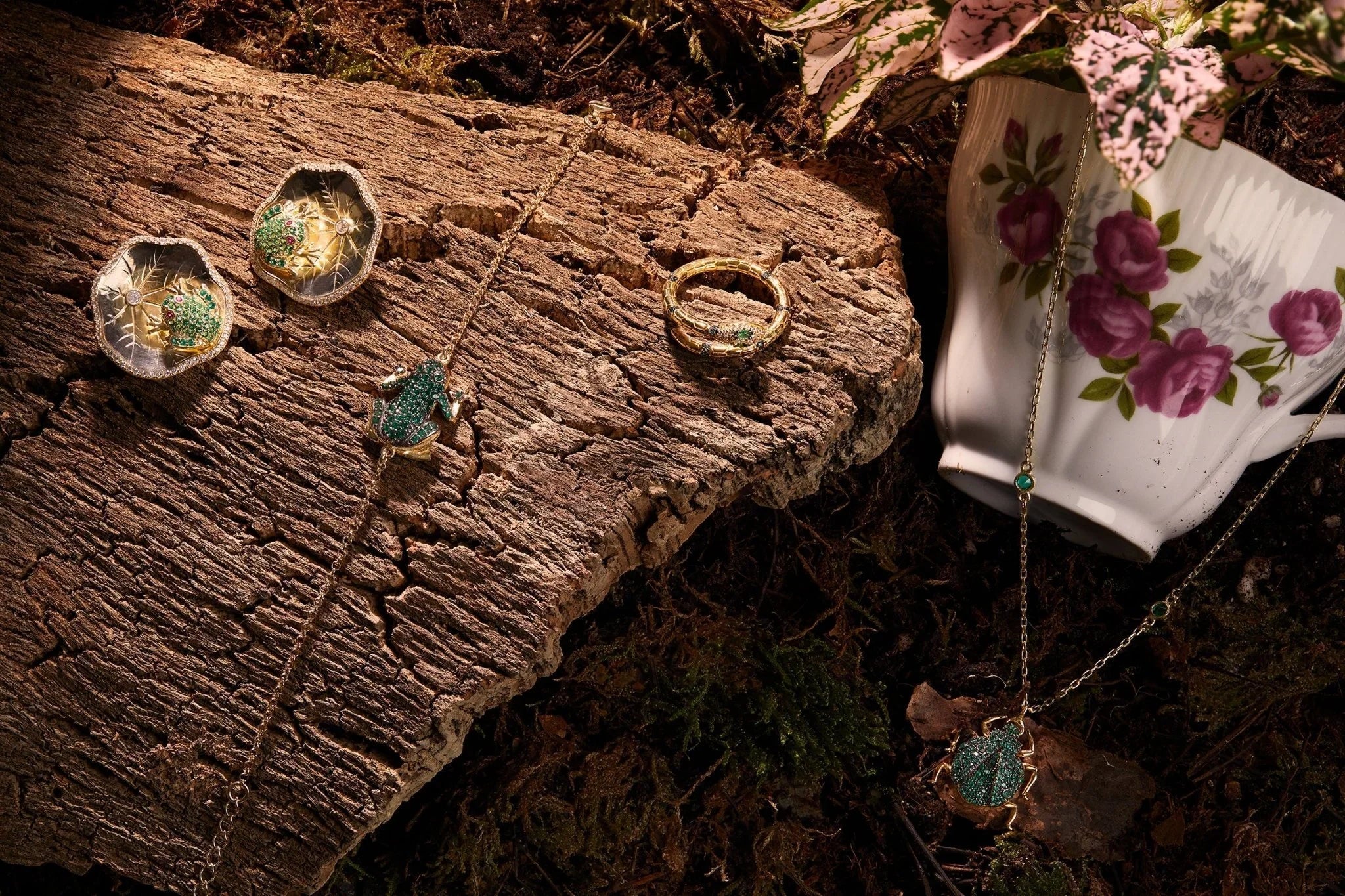 Fun and playful jewellery - Our scarab beetle necklace as seen in You magazine - LATELITA