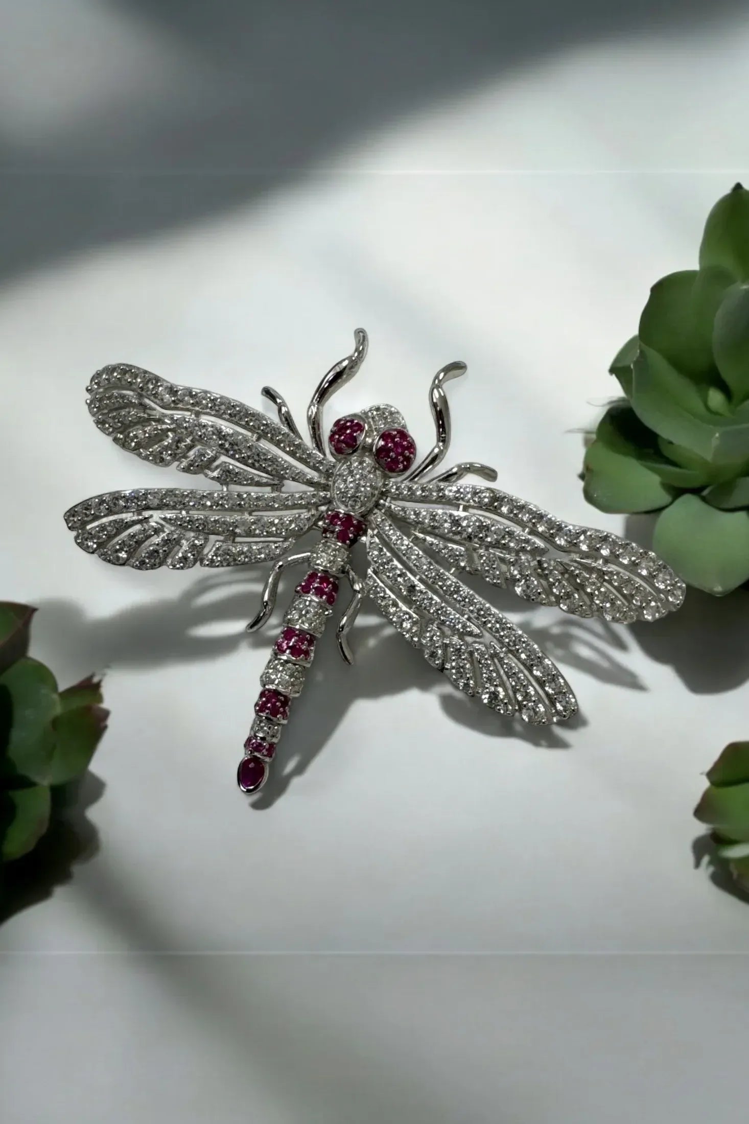 Still life of the brooch.