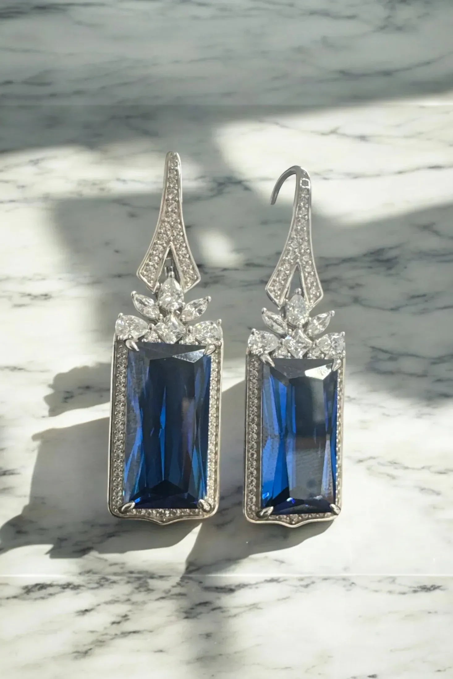 Still life of the earrings.