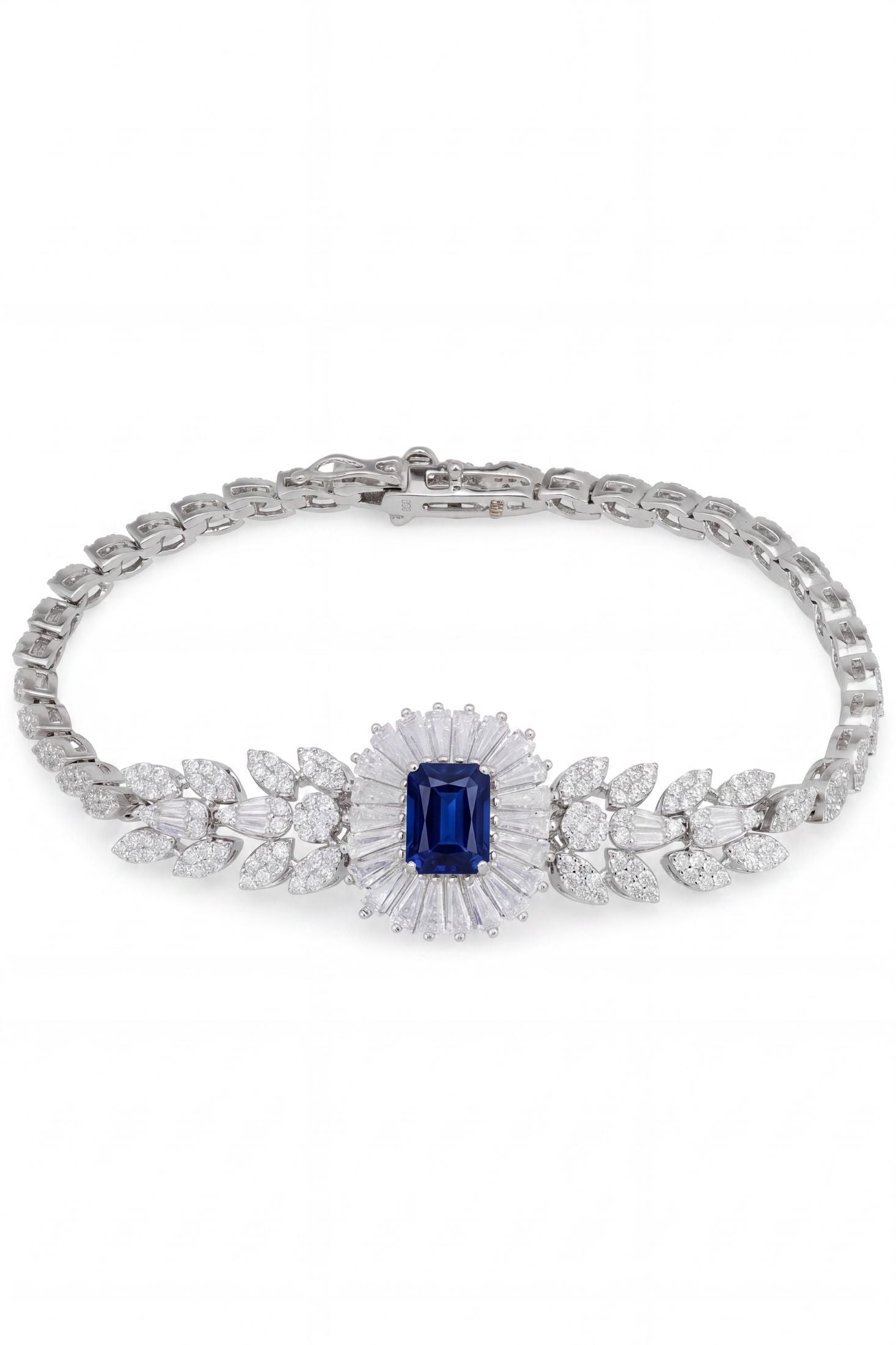 Gräfin Gemstone Armband Saphir Silber