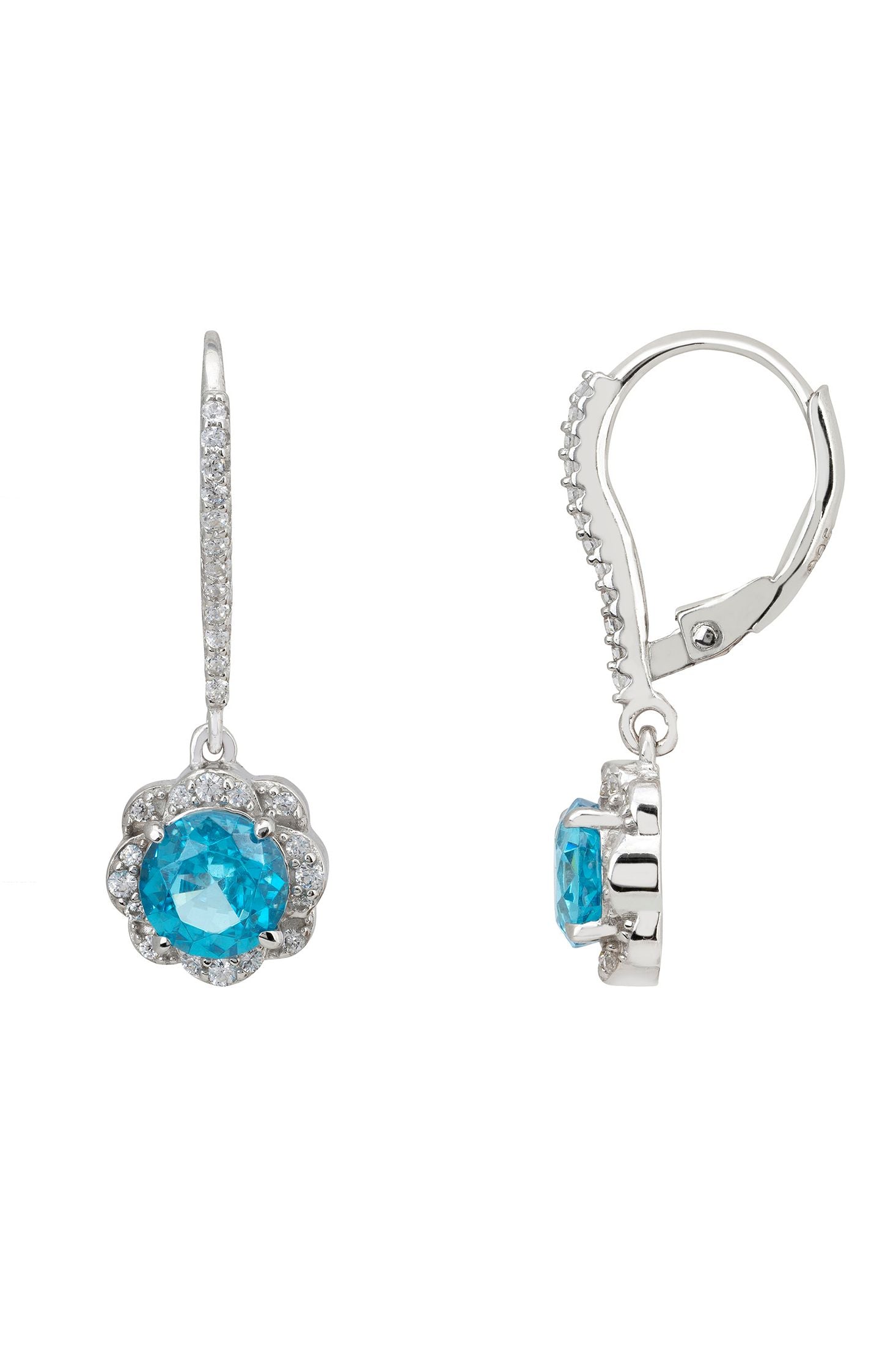 Latch backing of the earrings.