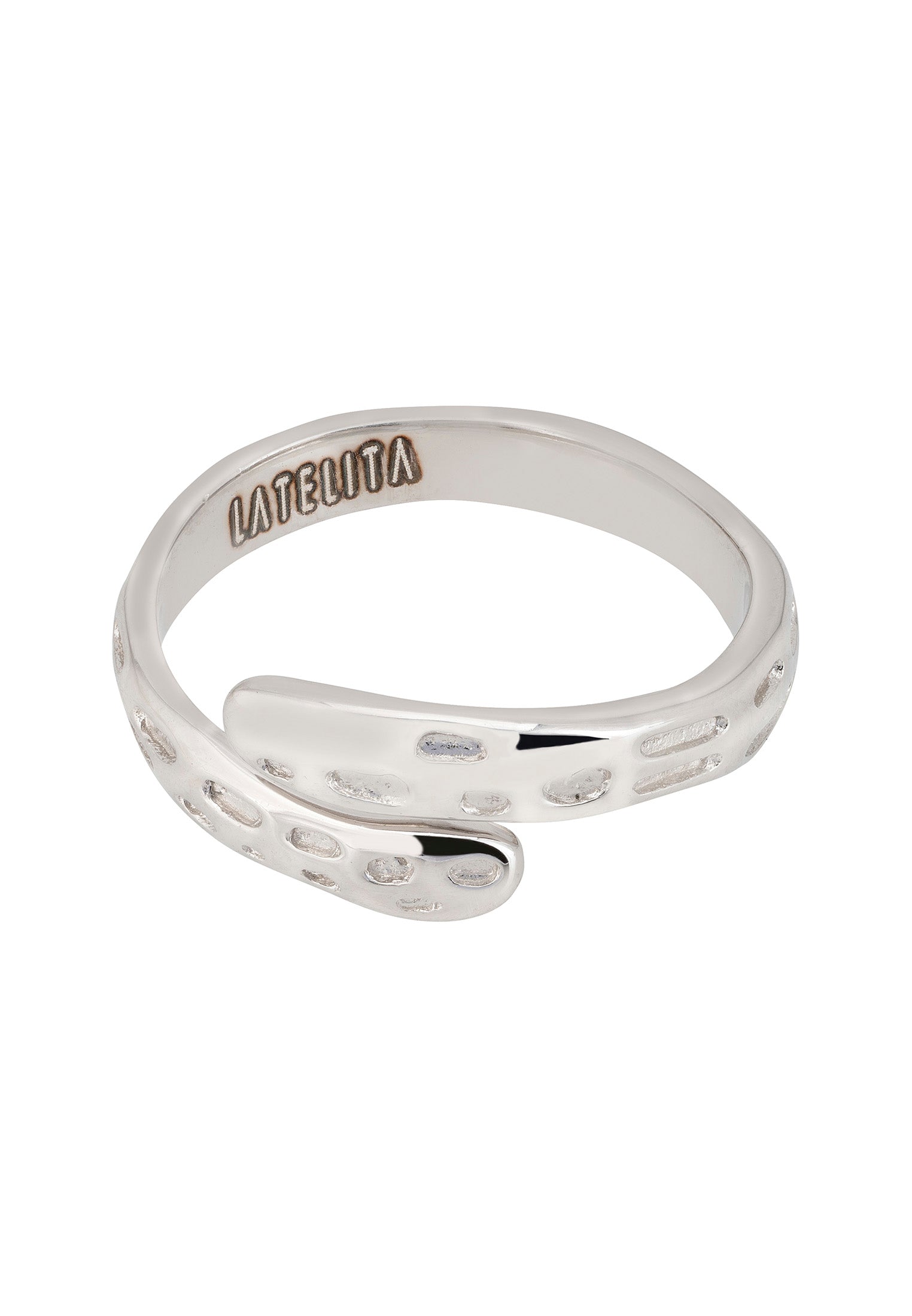 Natures Embrace Band Ring Silver