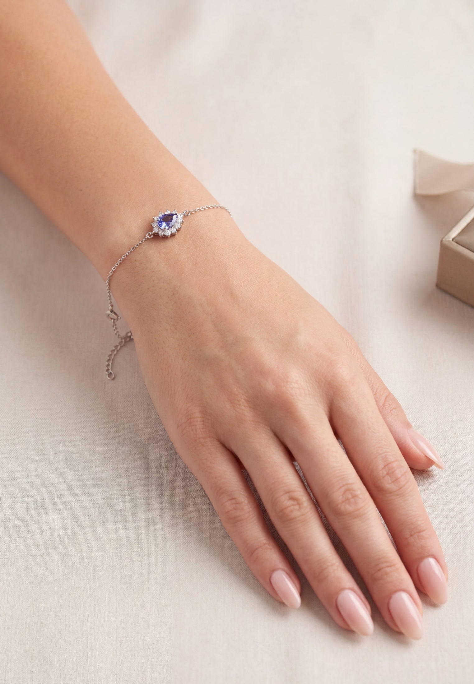 Phillippa Bracelet Tanzanite Silver